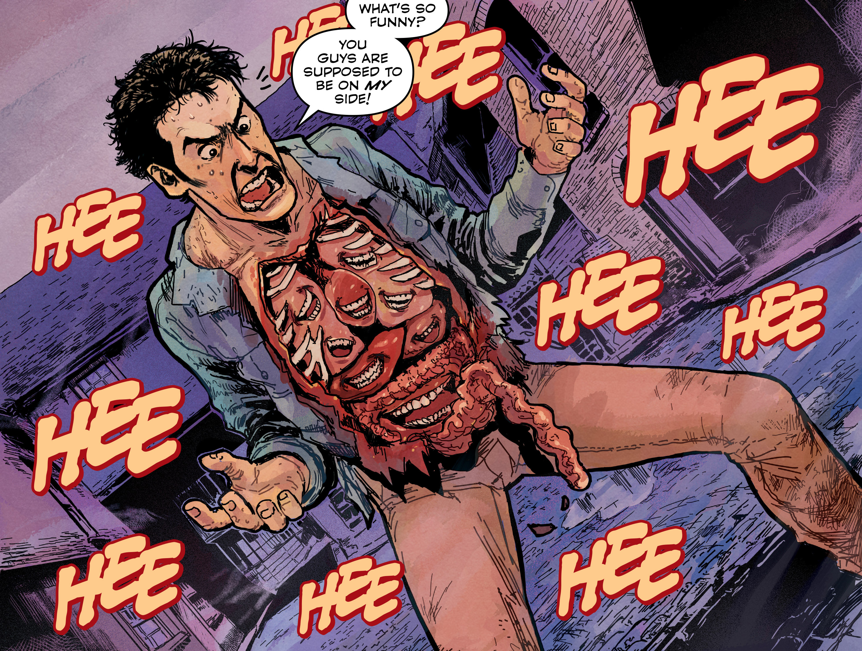 Read online Evil Dead 2: Revenge of Jack the Ripper comic -  Issue #2 - 17