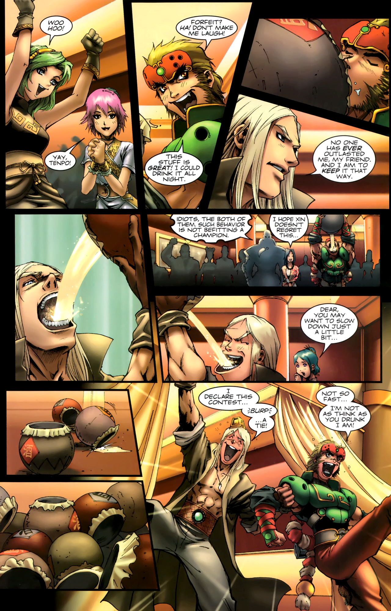 Read online Xin: Journey of the Monkey King comic -  Issue #1 - 22