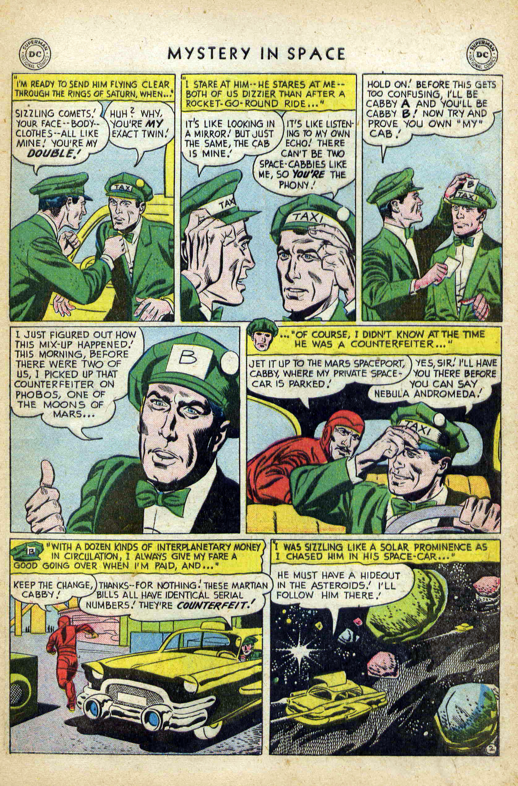 Read online Mystery in Space (1951) comic -  Issue #26 - 29