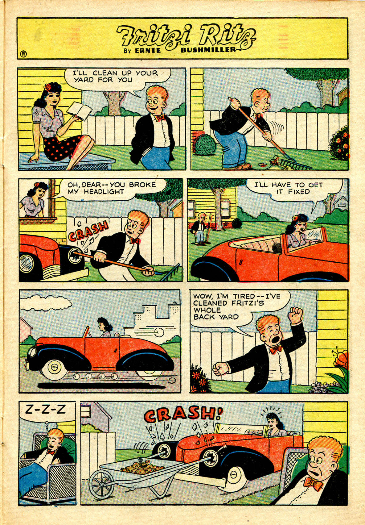 Read online Fritzi Ritz (1953) comic -  Issue #34 - 24