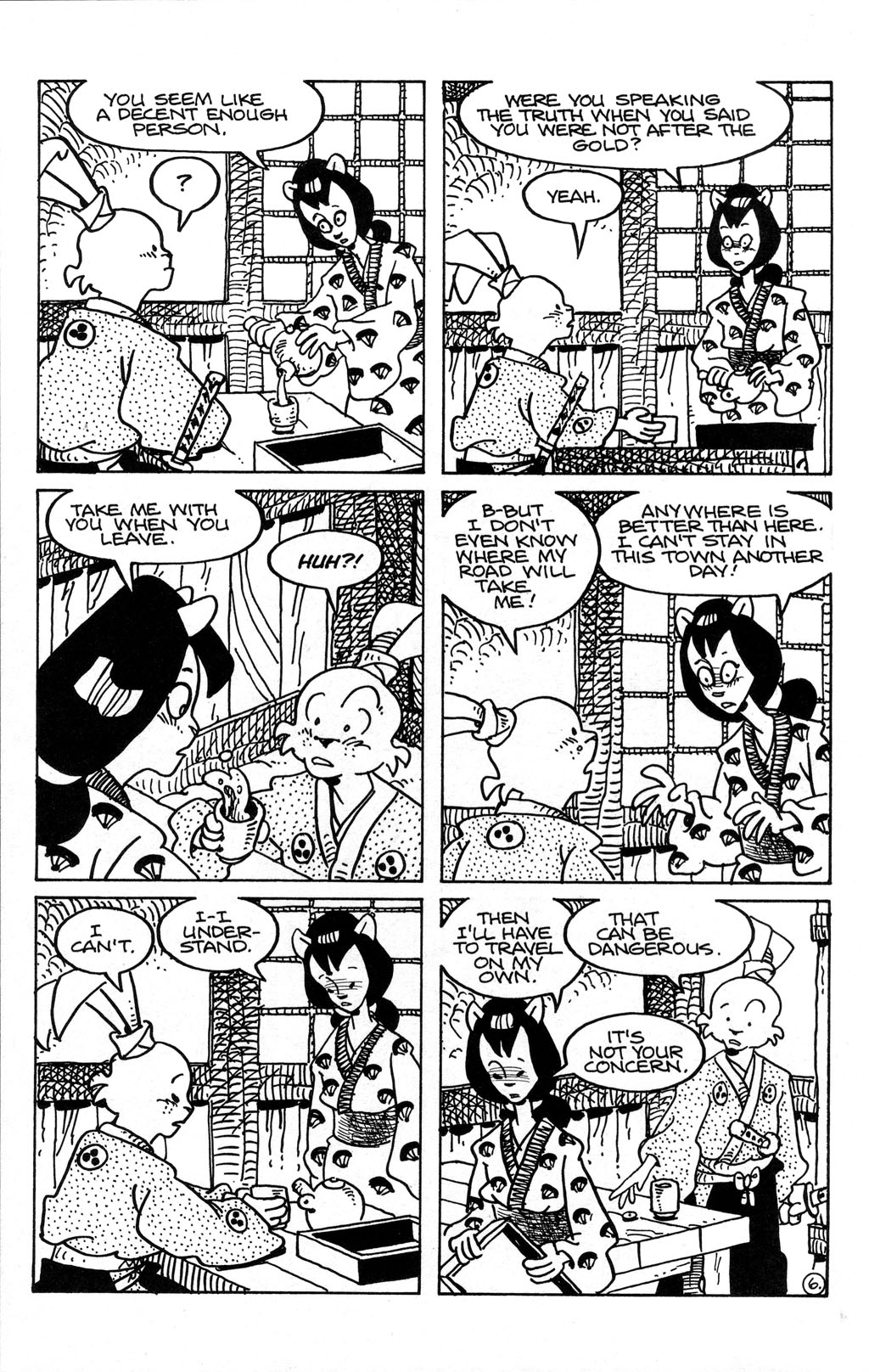 Usagi Yojimbo (1996) Issue #97 #97 - English 8