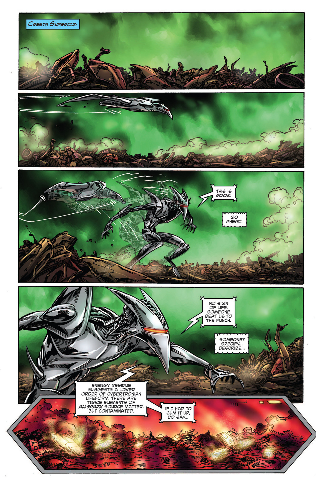 Read online The Transformers: Regeneration One comic -  Issue #91 - 23