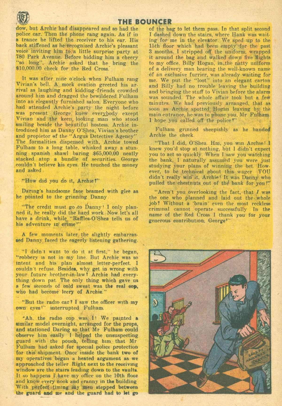 Read online The Bouncer (1944) comic -  Issue #12 - 26