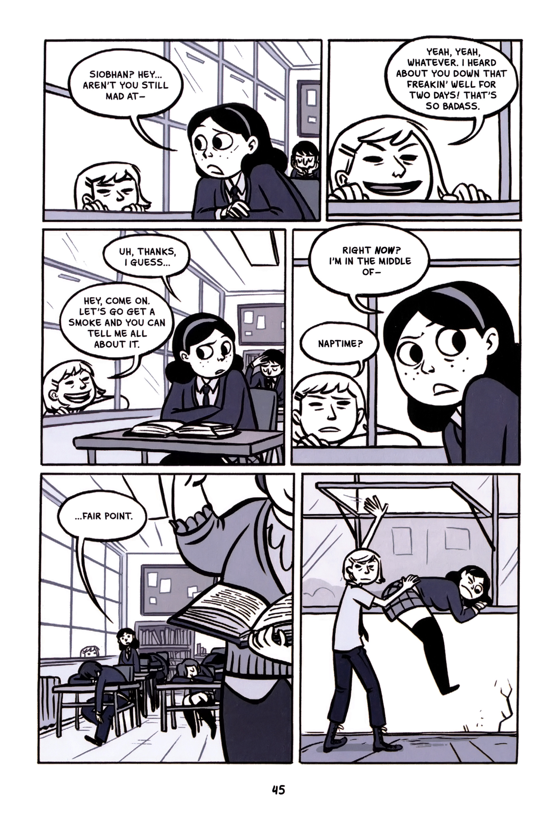 Read online Anya's Ghost comic -  Issue #1 - 46