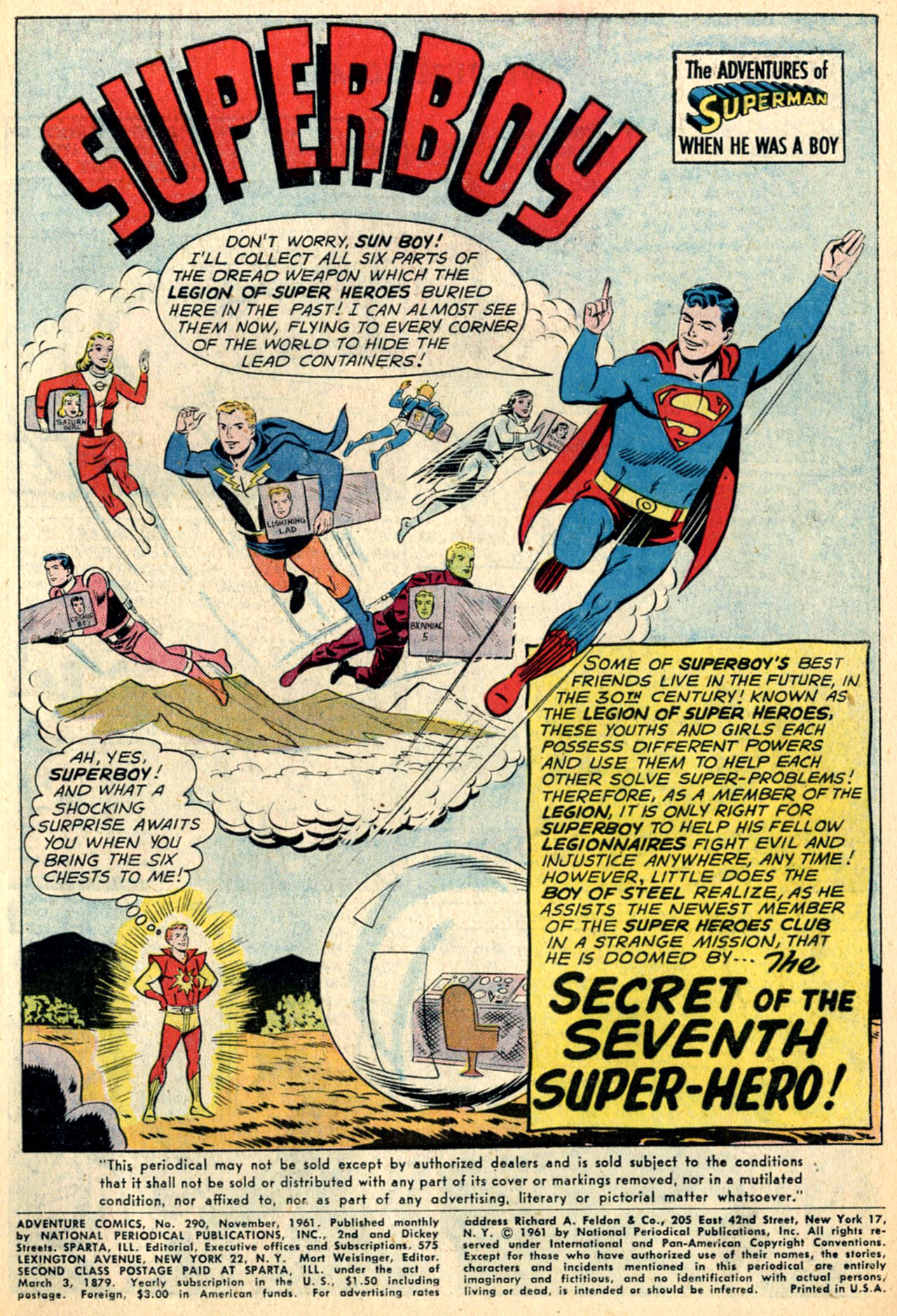 Read online Adventure Comics (1938) comic -  Issue #290 - 3