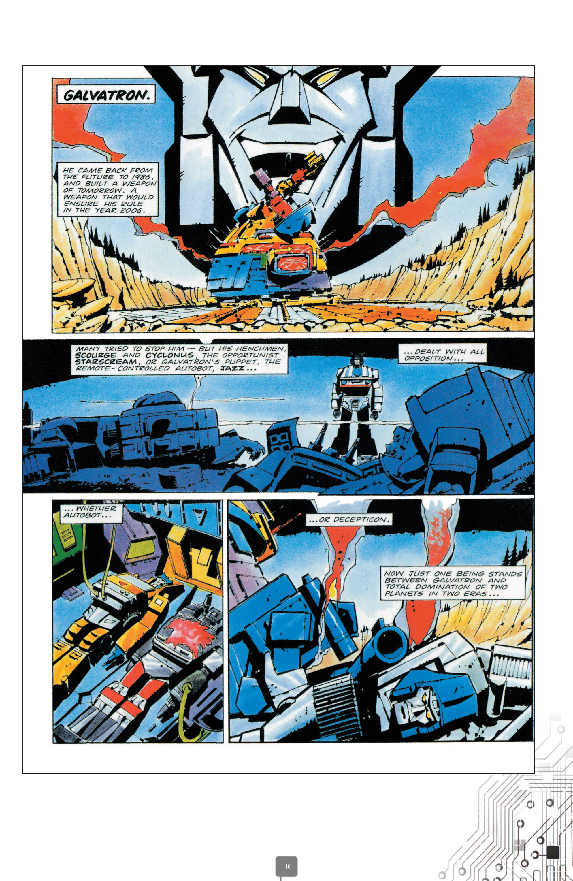 Read online The Transformers Classics UK comic -  Issue # TPB 3 - 117