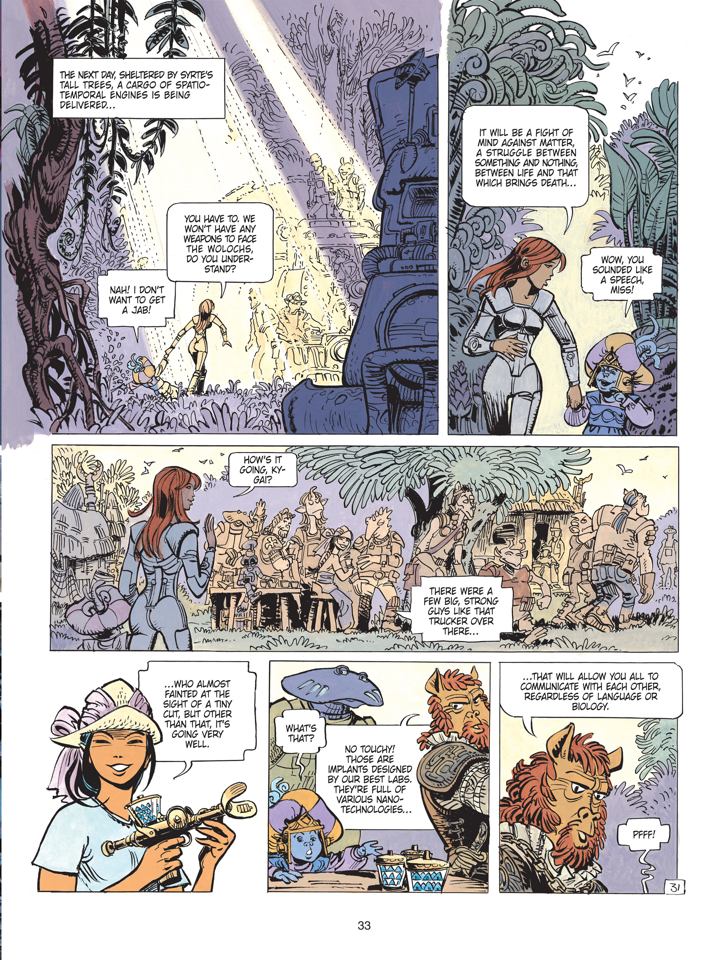 Read online Valerian and Laureline comic -  Issue #21 - 34