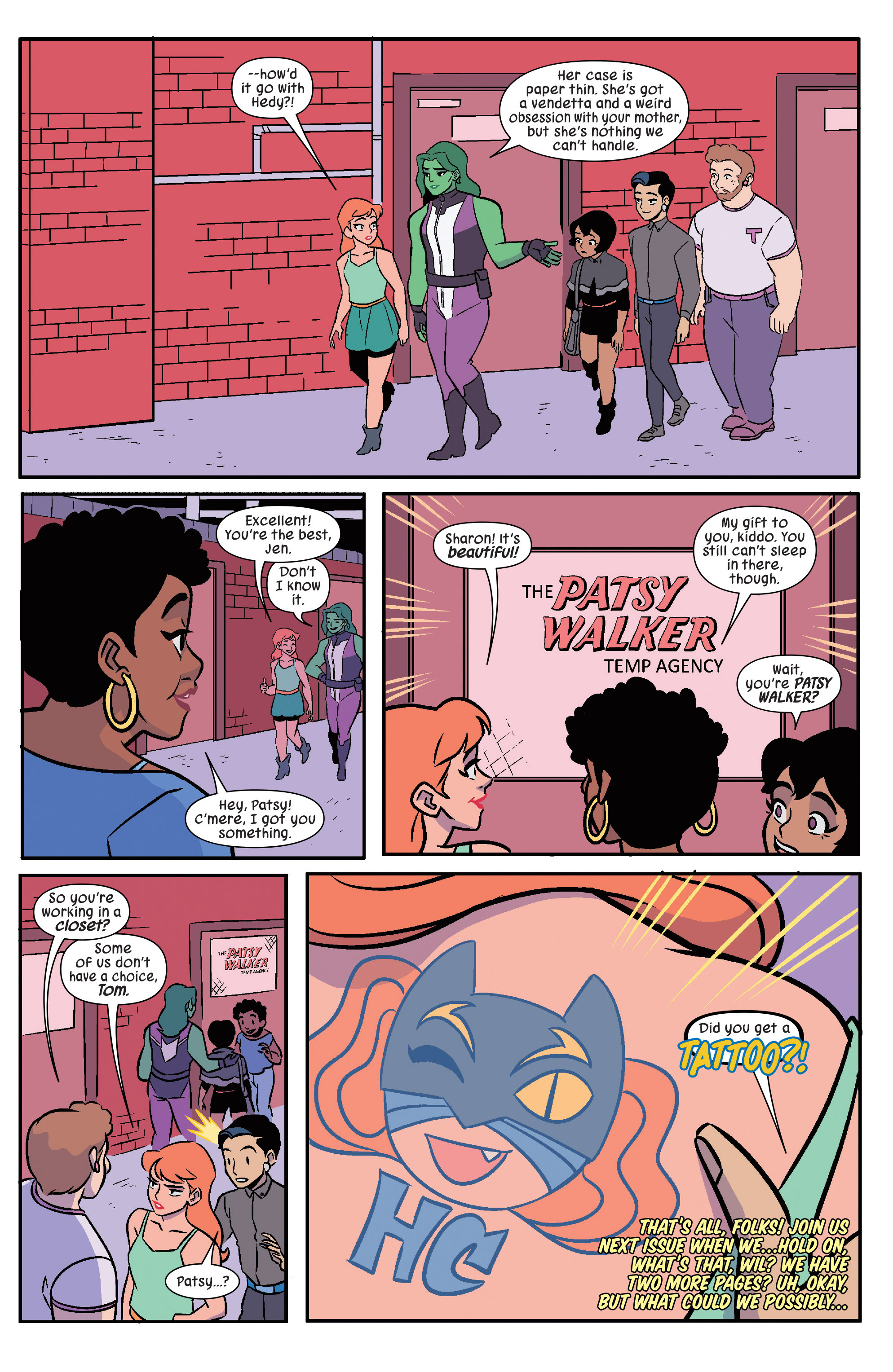 Read online Patsy Walker, A.K.A. Hellcat! comic -  Issue #5 - 20