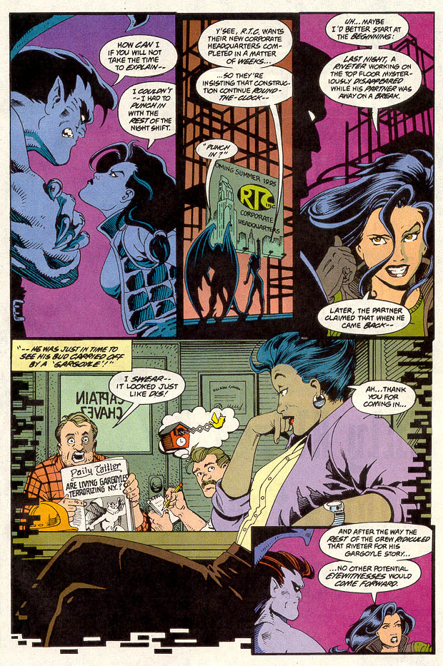 Read online Gargoyles (1995) comic -  Issue #1 - Fiends In High Places - 7