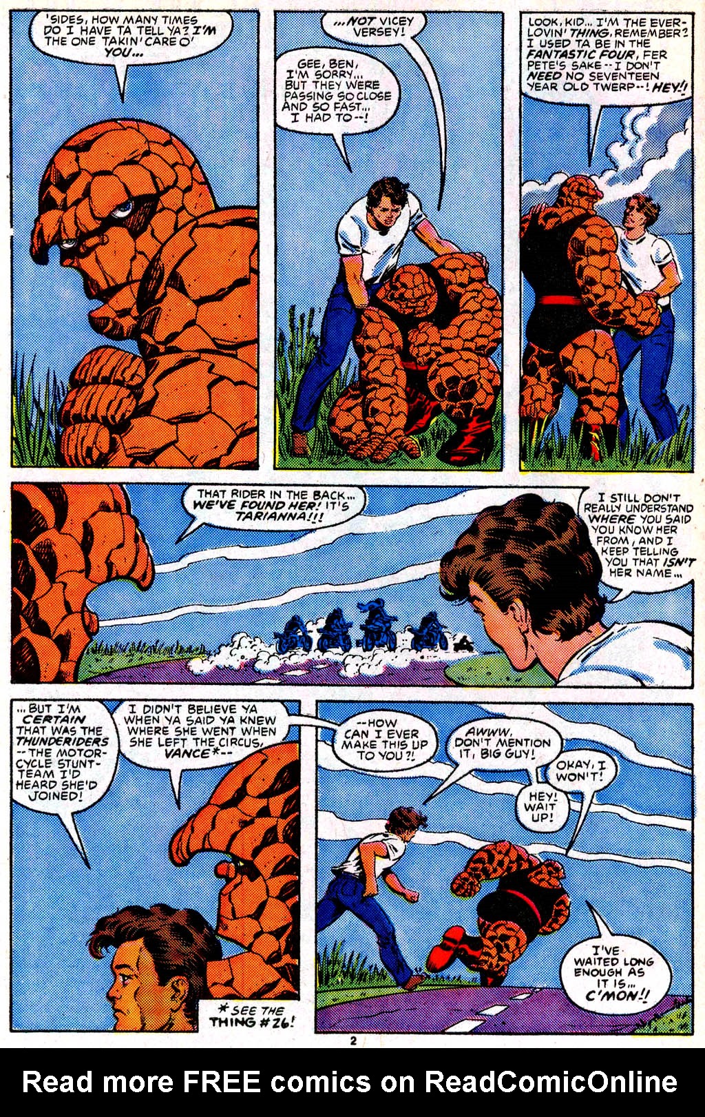 Read online The Thing comic -  Issue #27 - 3