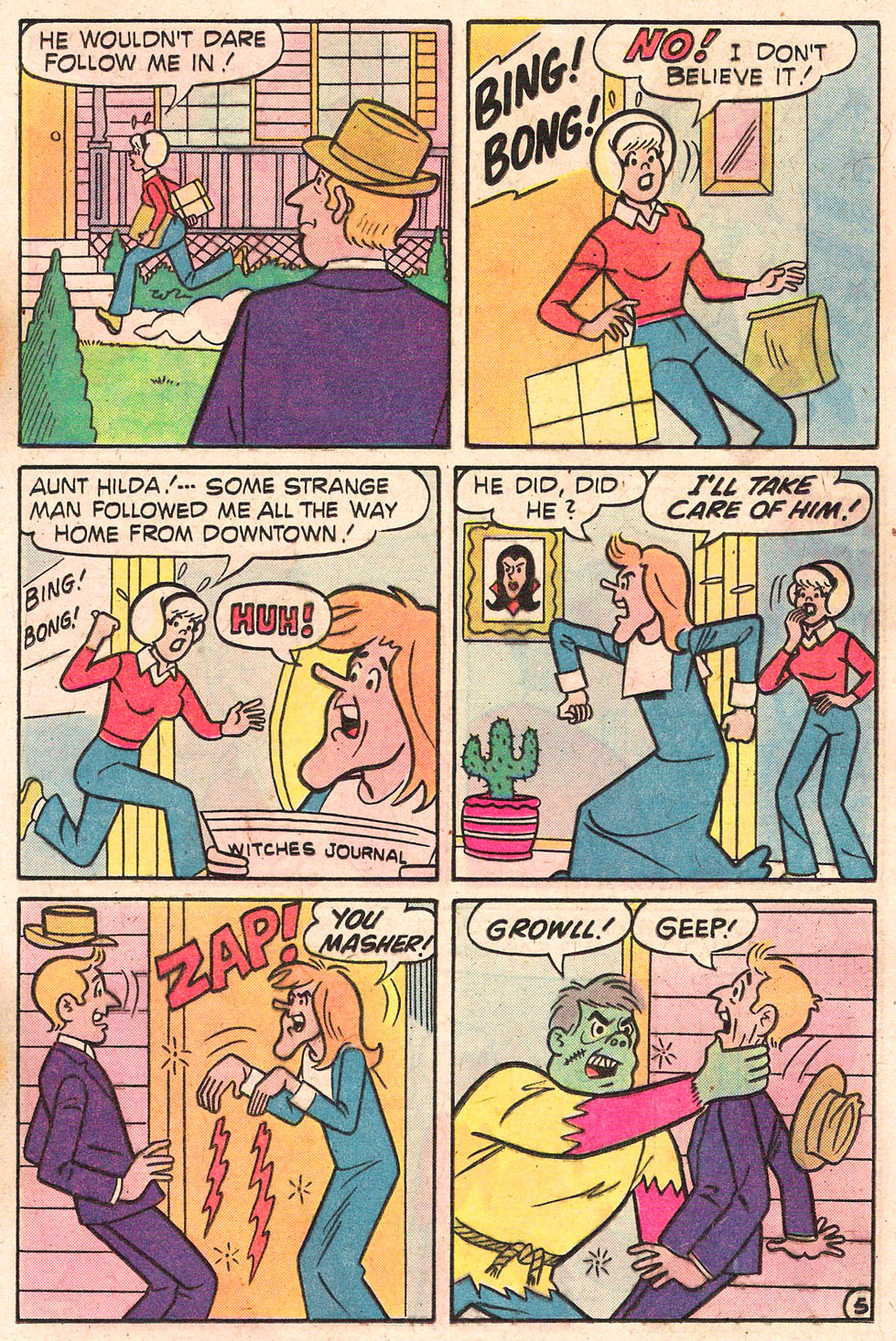 Read online Sabrina The Teenage Witch (1971) comic -  Issue #54 - 17
