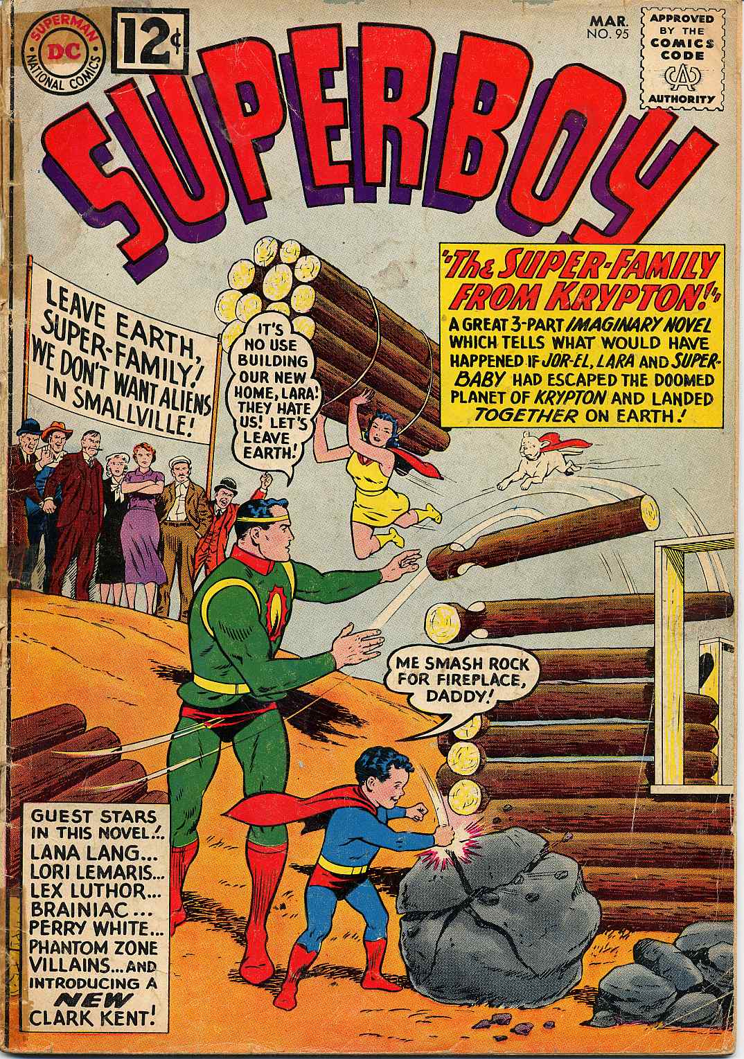 Read online Superboy (1949) comic -  Issue #95 - 1