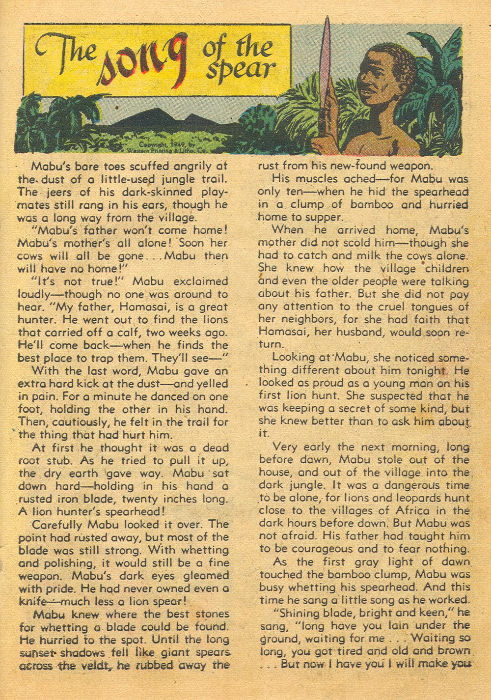 Read online Tarzan (1948) comic -  Issue #11 - 27