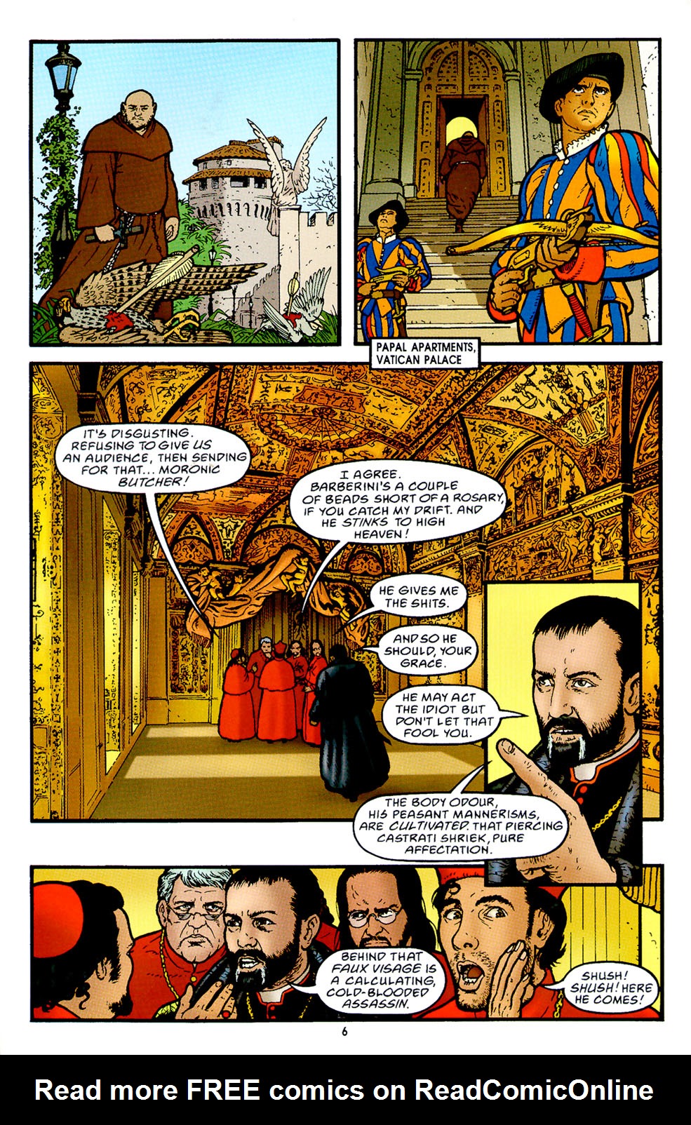 Read online Heart of Empire comic -  Issue #1 - 8
