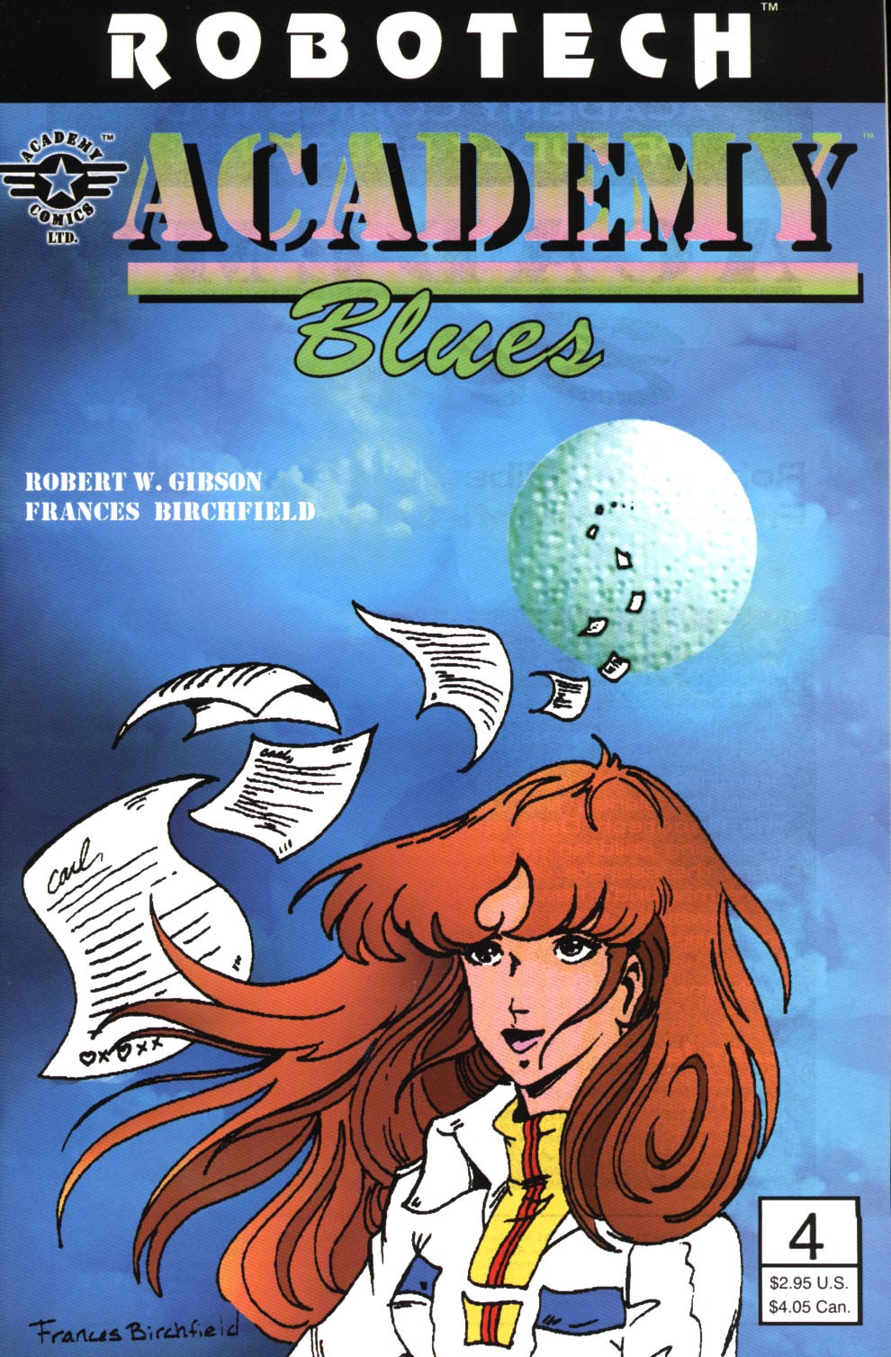Read online Robotech Academy Blues comic -  Issue #4 - 1
