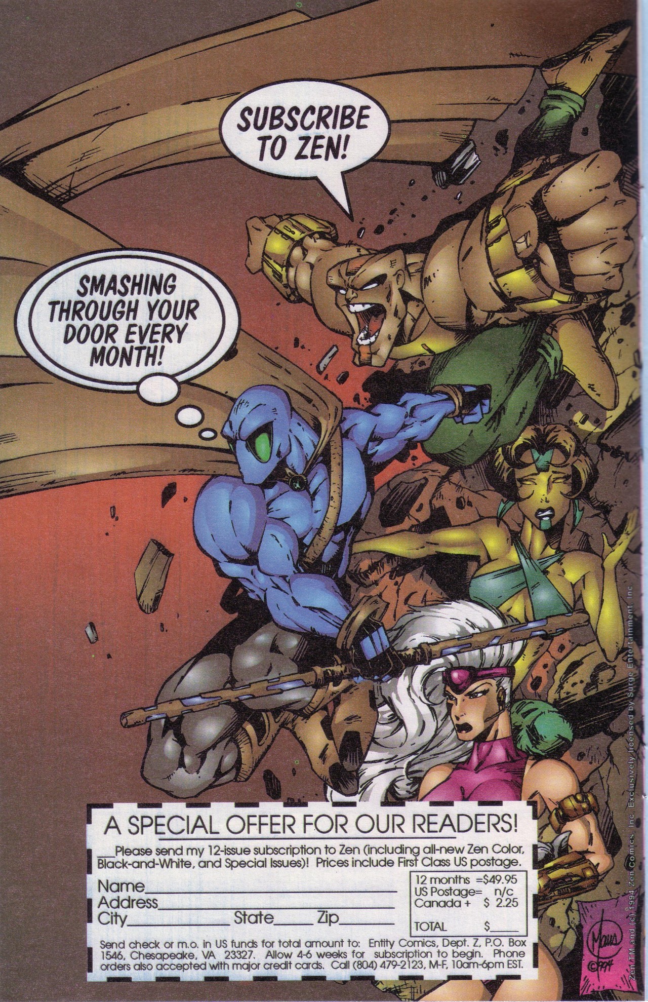 Read online Zen Intergalactic Ninja Color comic -  Issue #2 - 36