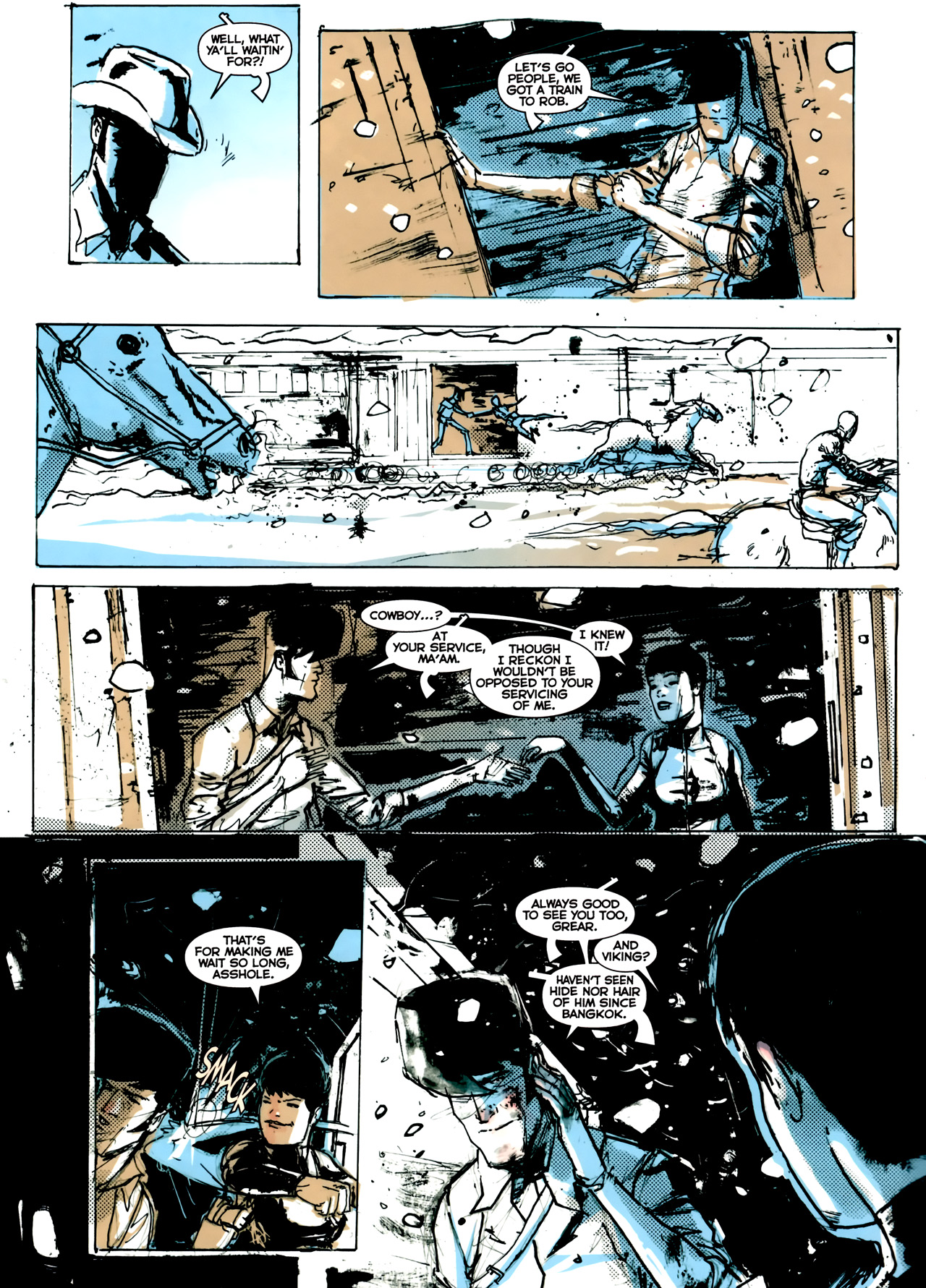 Read online Cowboy Ninja Viking comic -  Issue #8 - 14