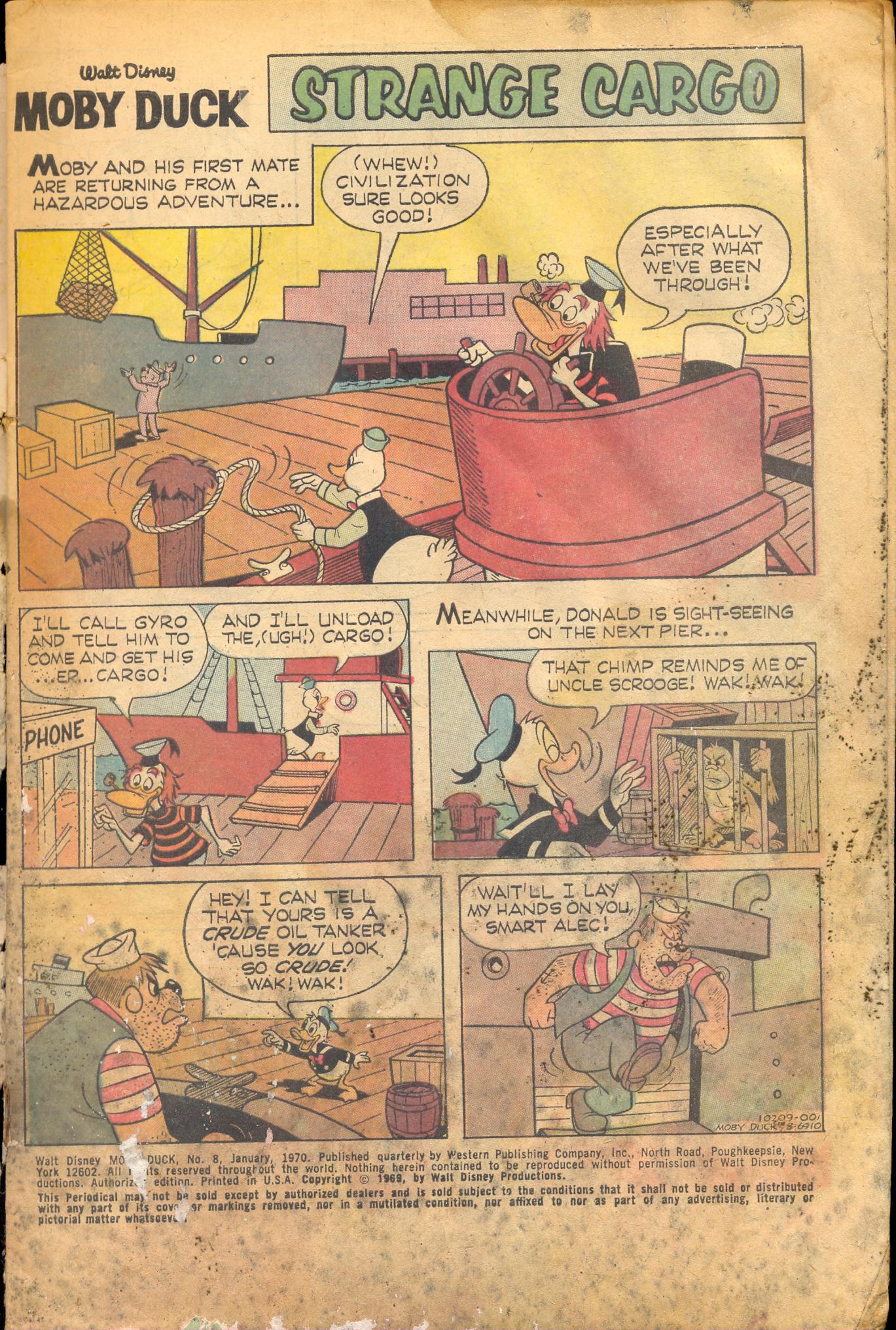 Read online Moby Duck comic -  Issue #8 - 3