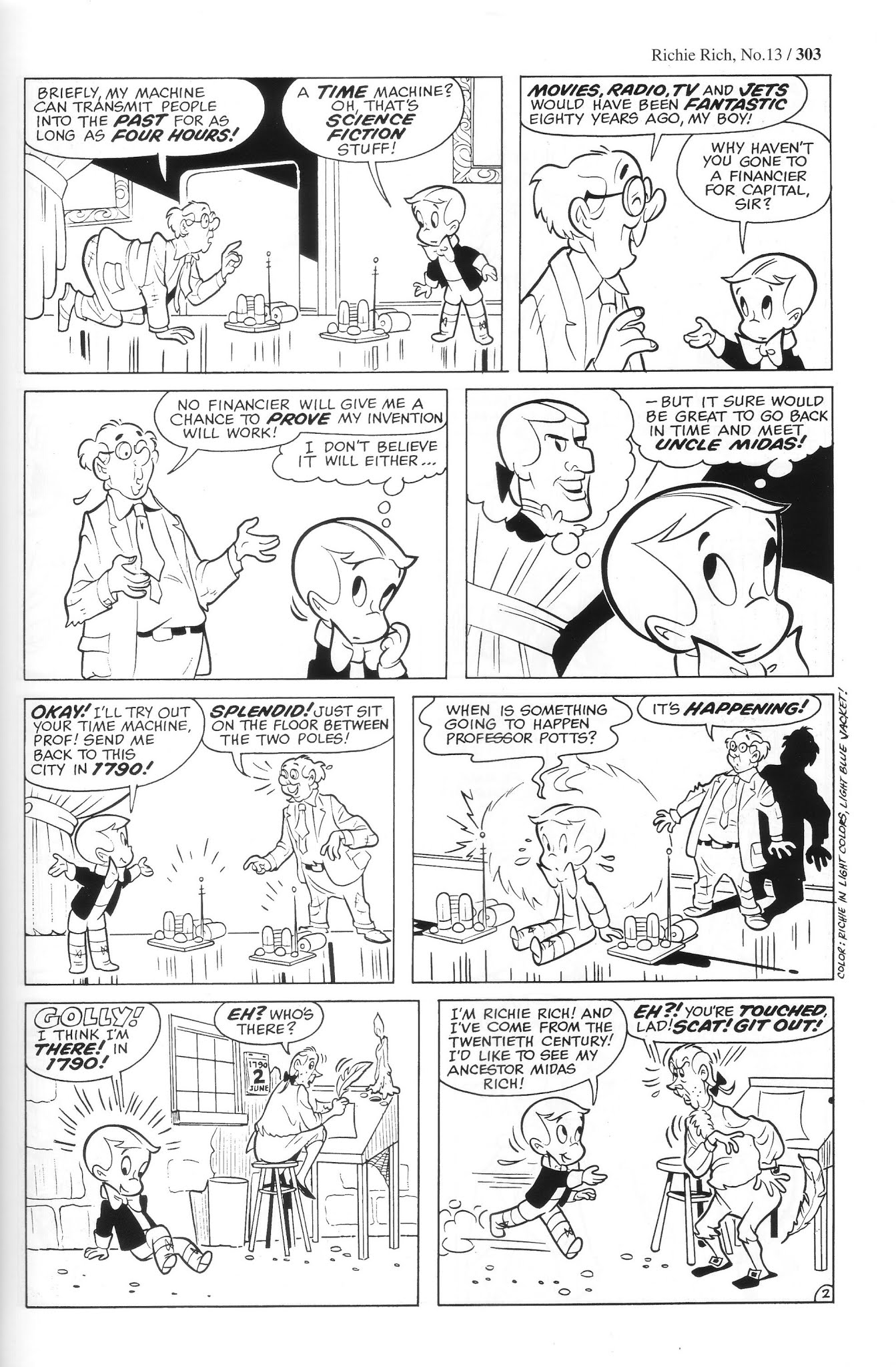Read online Harvey Comics Classics comic -  Issue # TPB 2 (Part 4) - 4