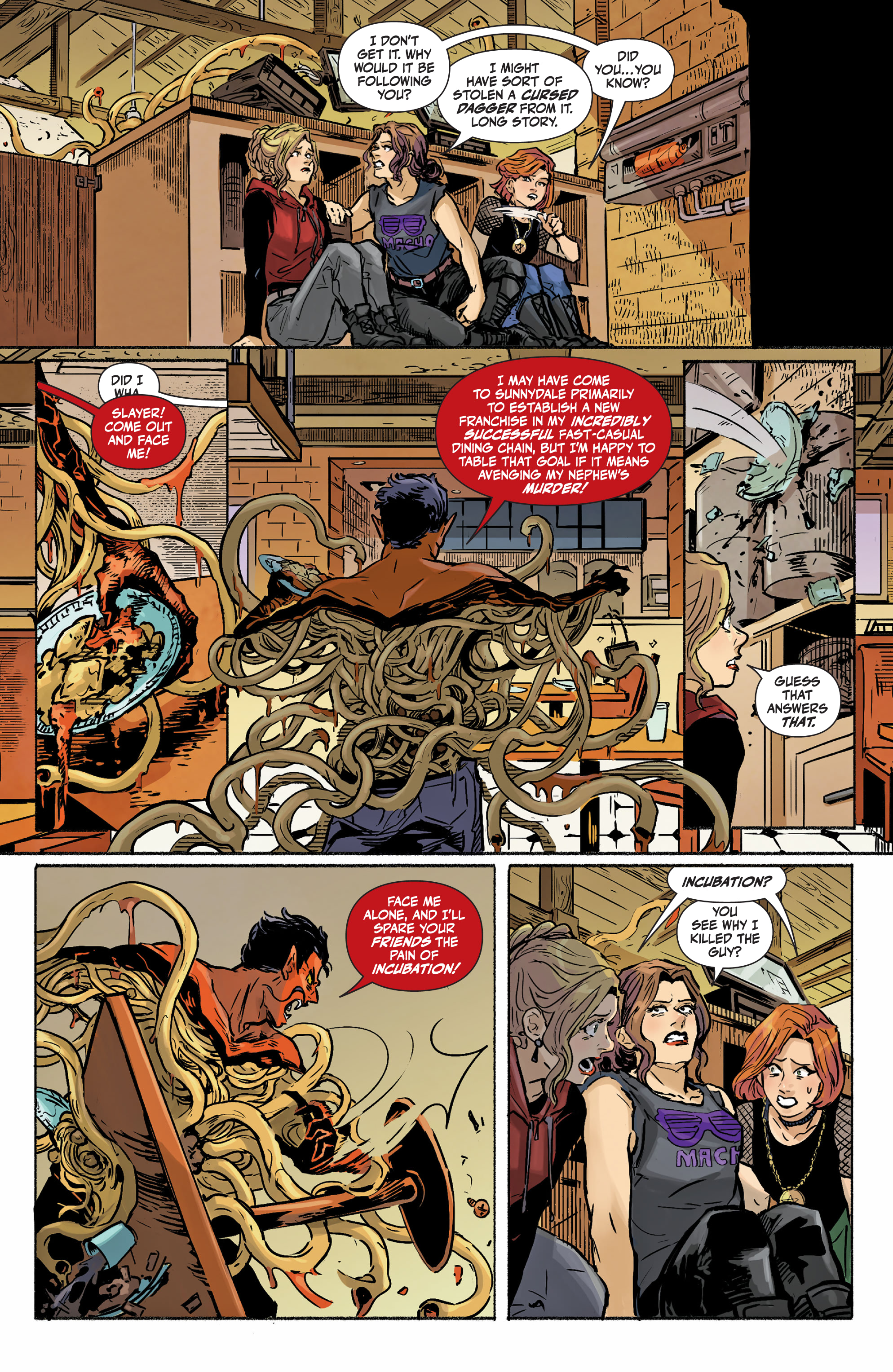 Read online The Vampire Slayer comic -  Issue #5 - 5