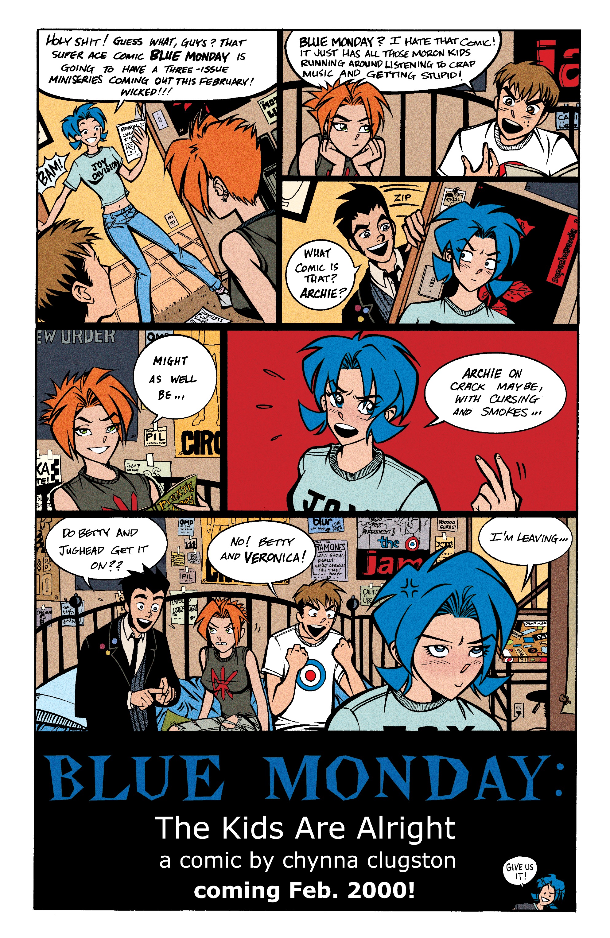Read online Blue Monday comic -  Issue # TPB 1 - 133