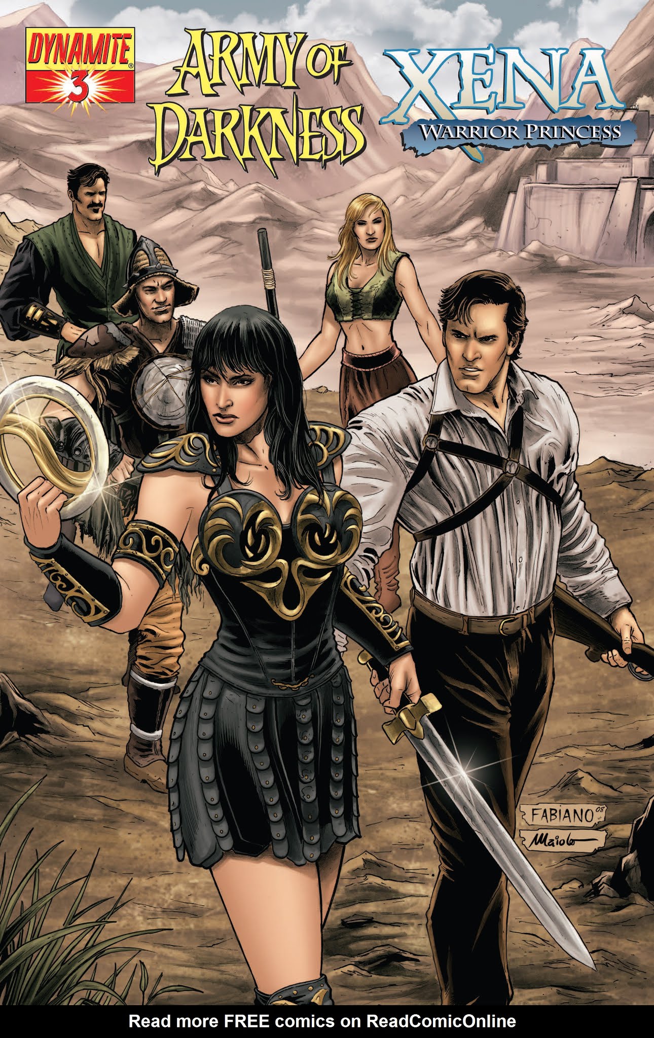 Read online Army of Darkness / Xena comic -  Issue #3 - 1