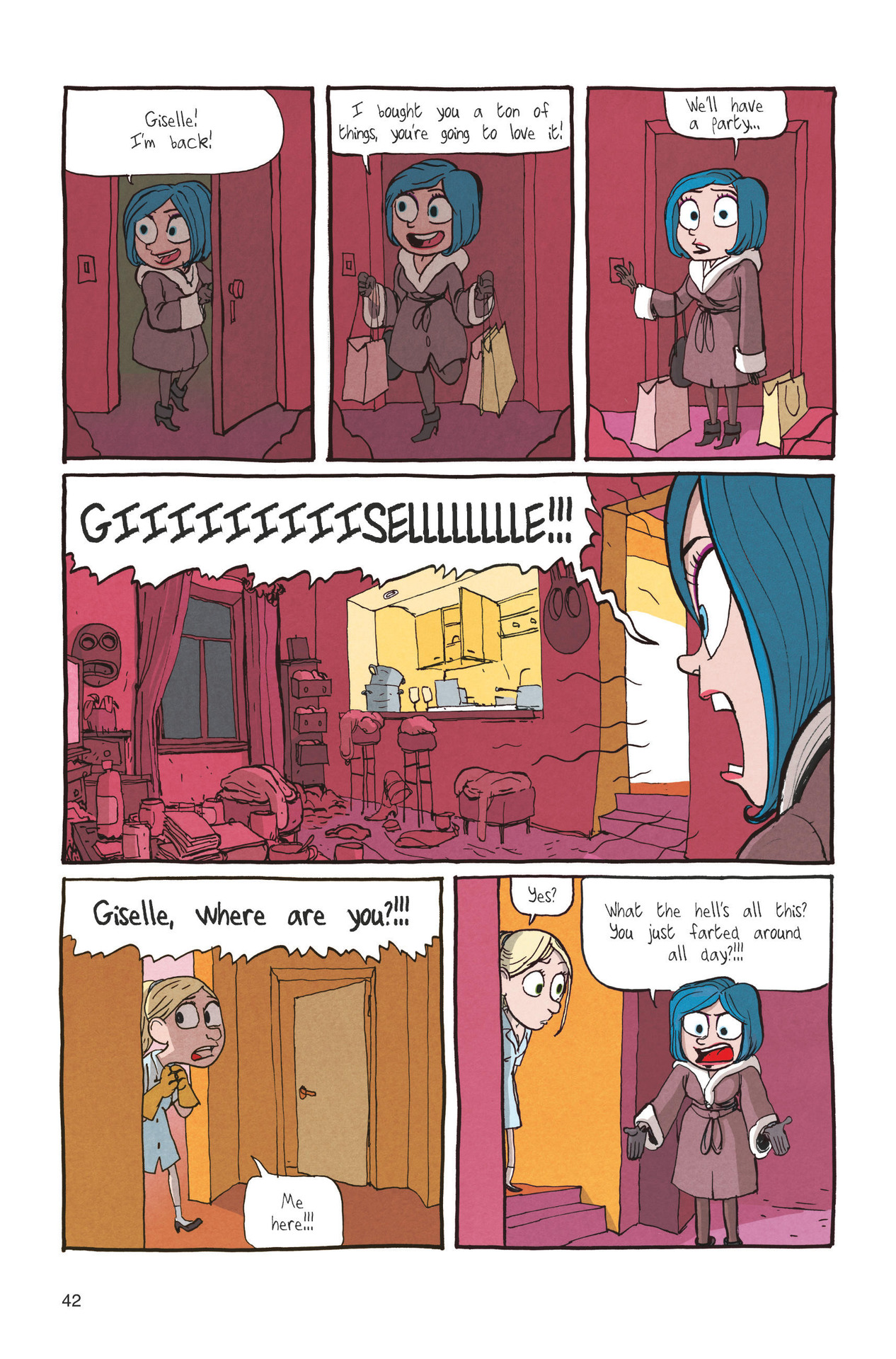 Read online Giselle & Beatrice comic -  Issue # TPB - 42