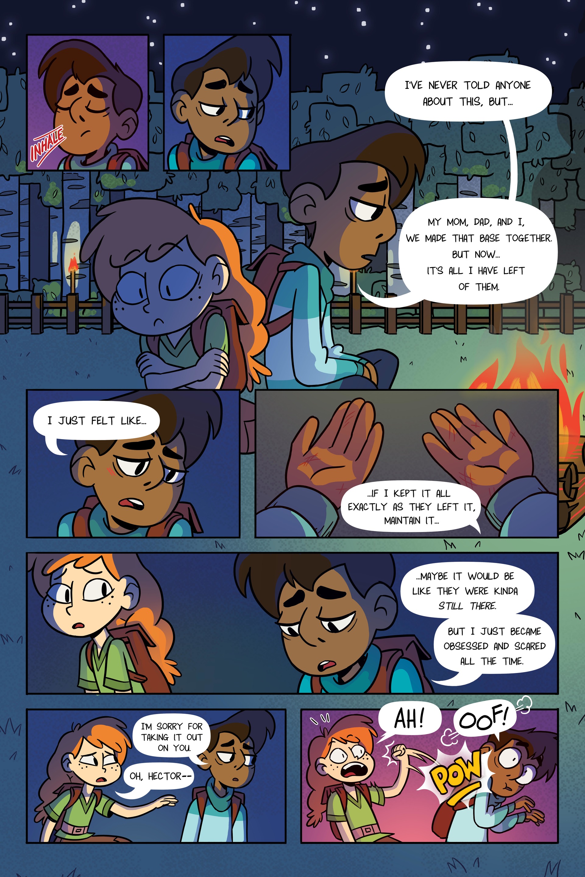 Read online Minecraft: Open World – Into the Nether comic -  Issue # TPB - 35