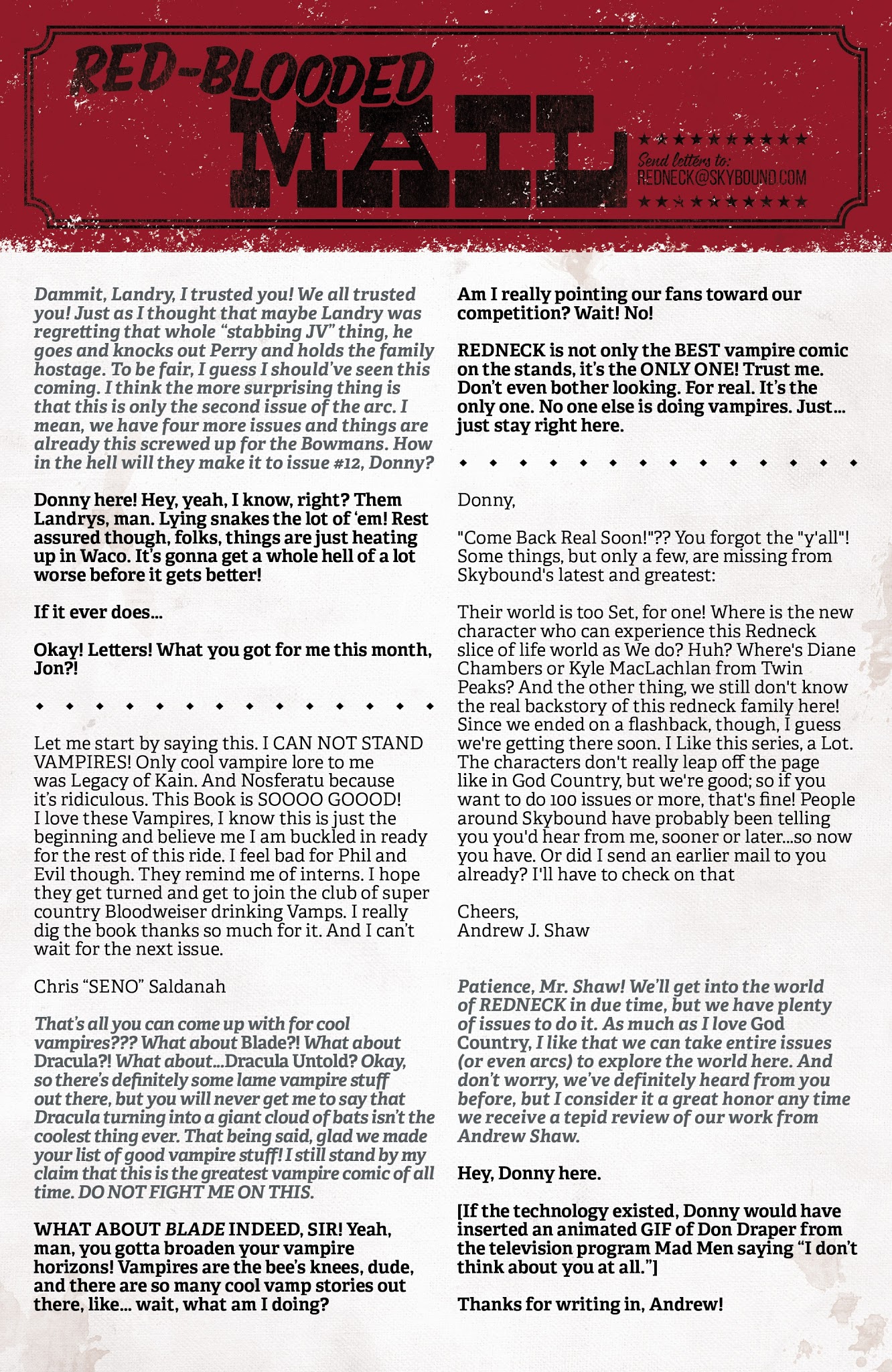 Read online Redneck comic -  Issue #8 - 23