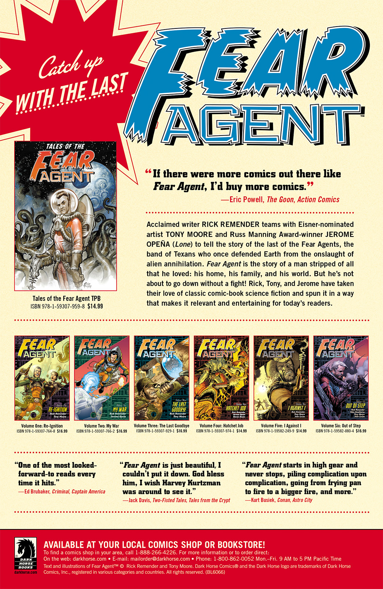 Read online Fear Agent comic -  Issue # TPB 6 - 138