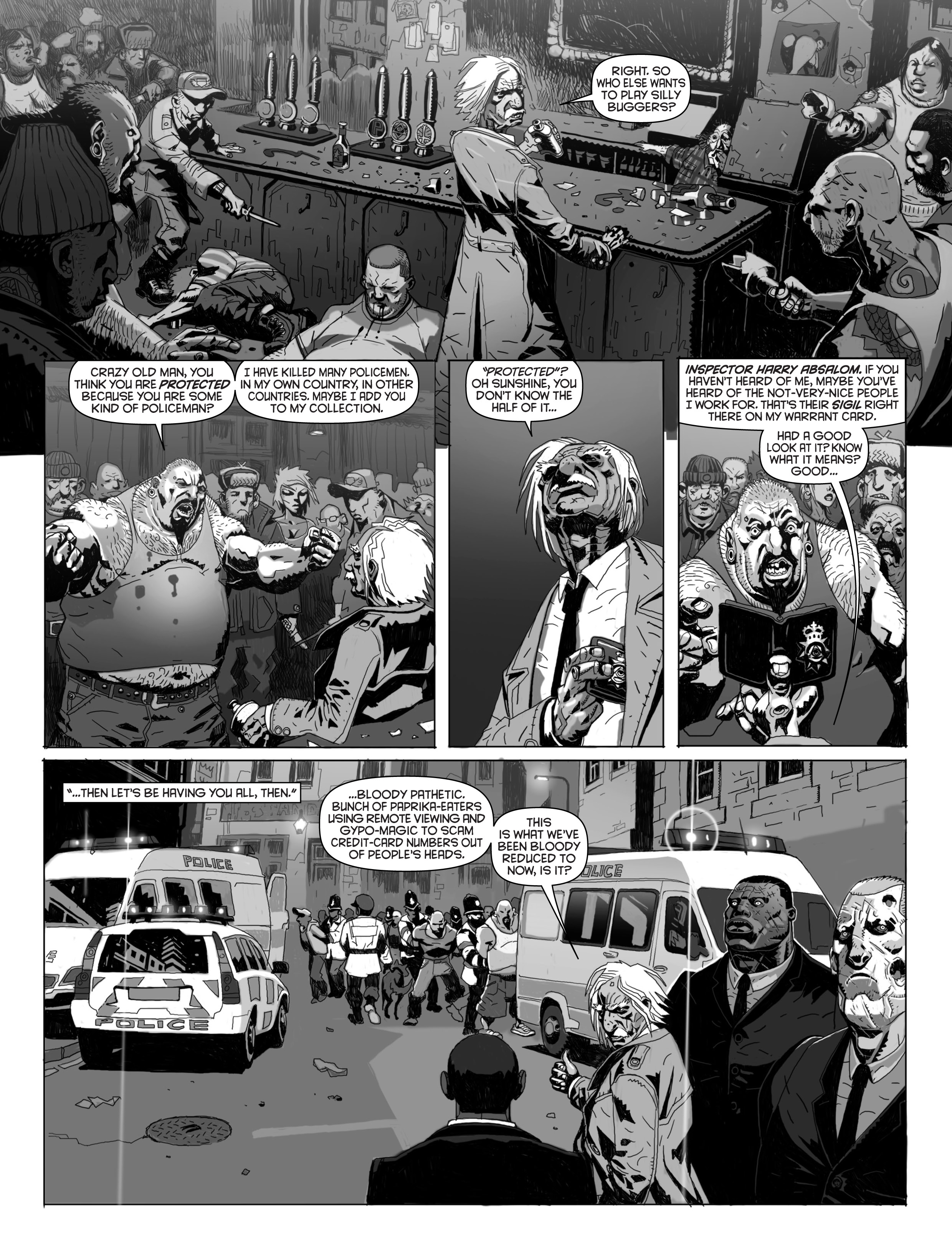 Read online Free Comic Book Day 2014 comic -  Issue # 2000 AD - 30