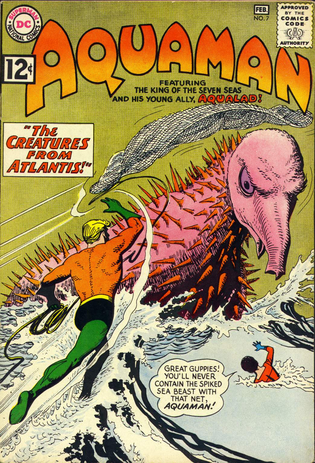 Read online Aquaman (1962) comic -  Issue #7 - 1