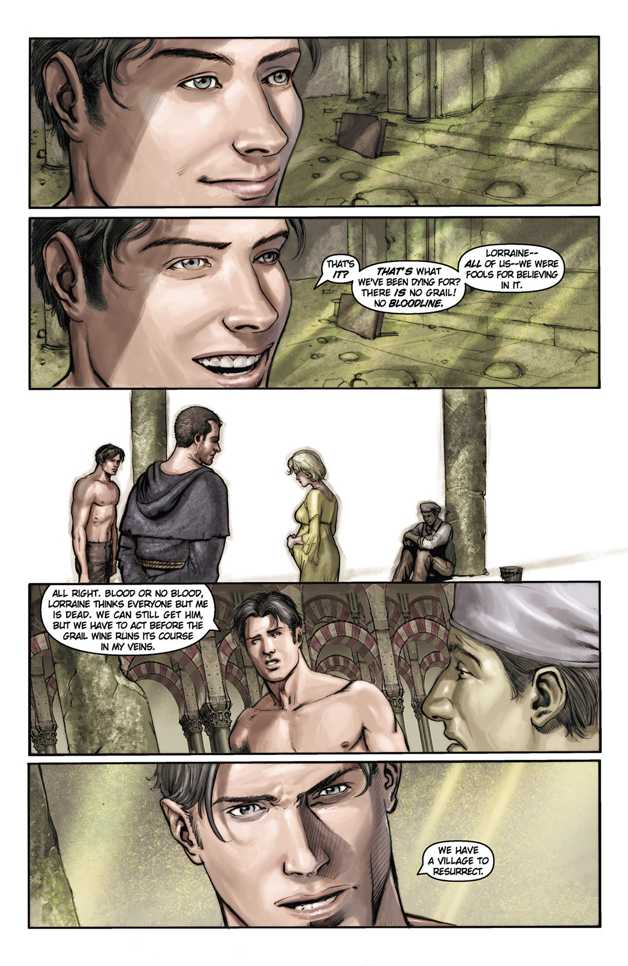 Read online Rex Mundi (2006) comic -  Issue # TPB 6 - 121