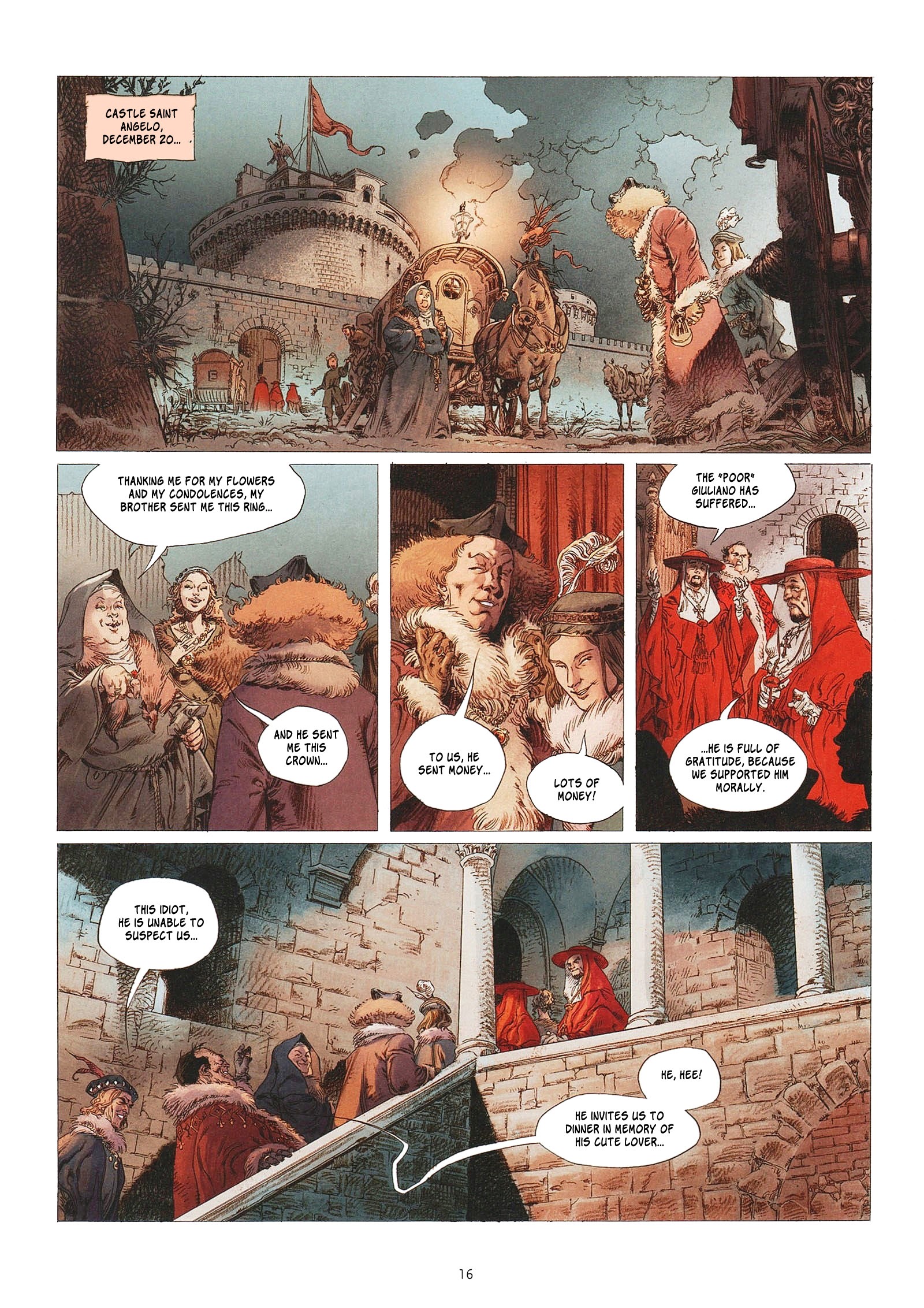 Read online The Terrible Pope comic -  Issue #2 - 16