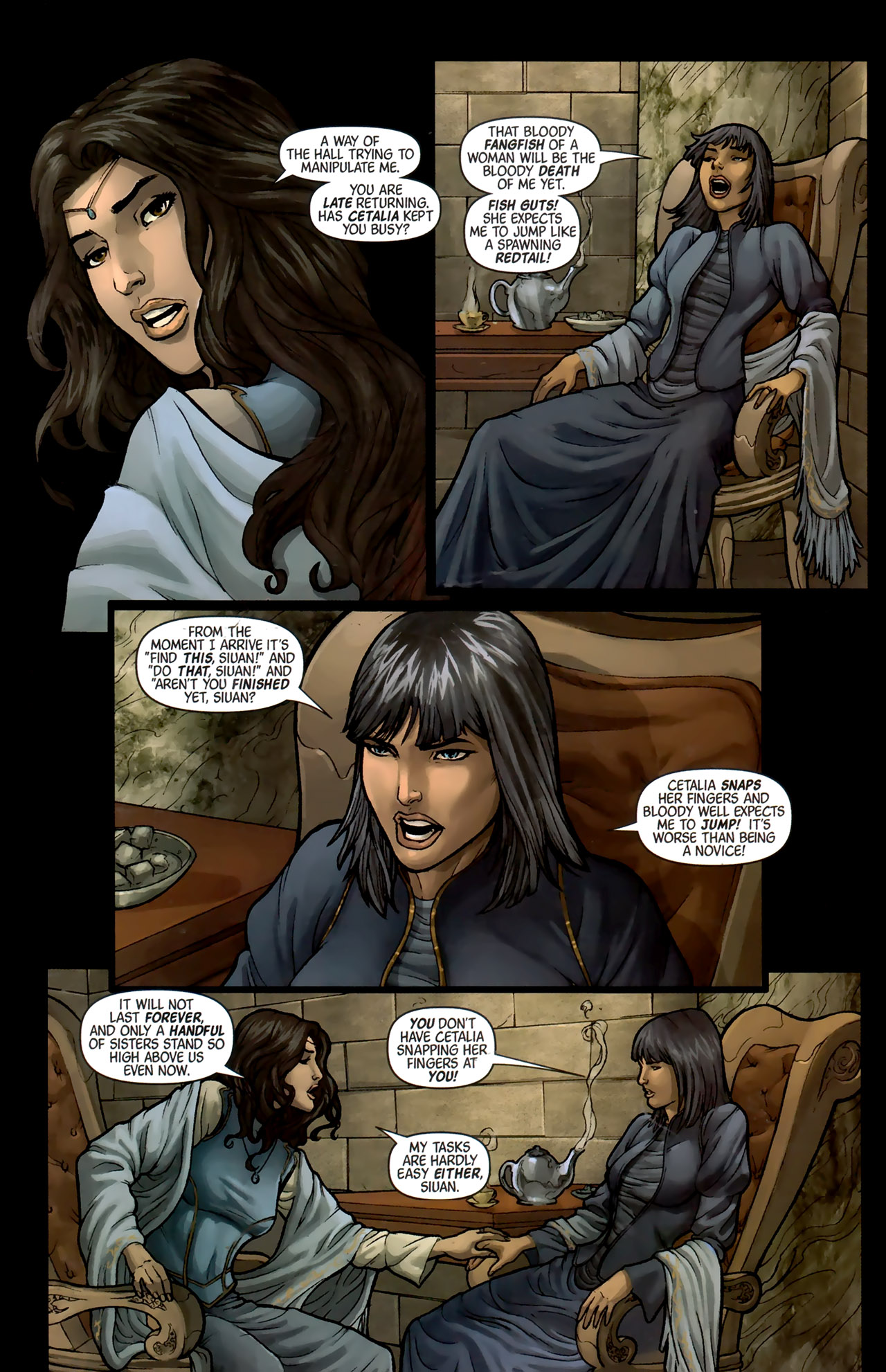 Read online Robert Jordan's The Wheel of Time: New Spring comic -  Issue #5 - 14
