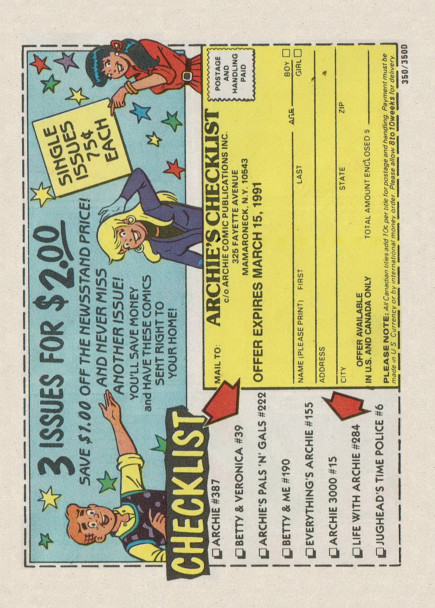 Read online Jughead Jones Comics Digest comic -  Issue #68 - 121