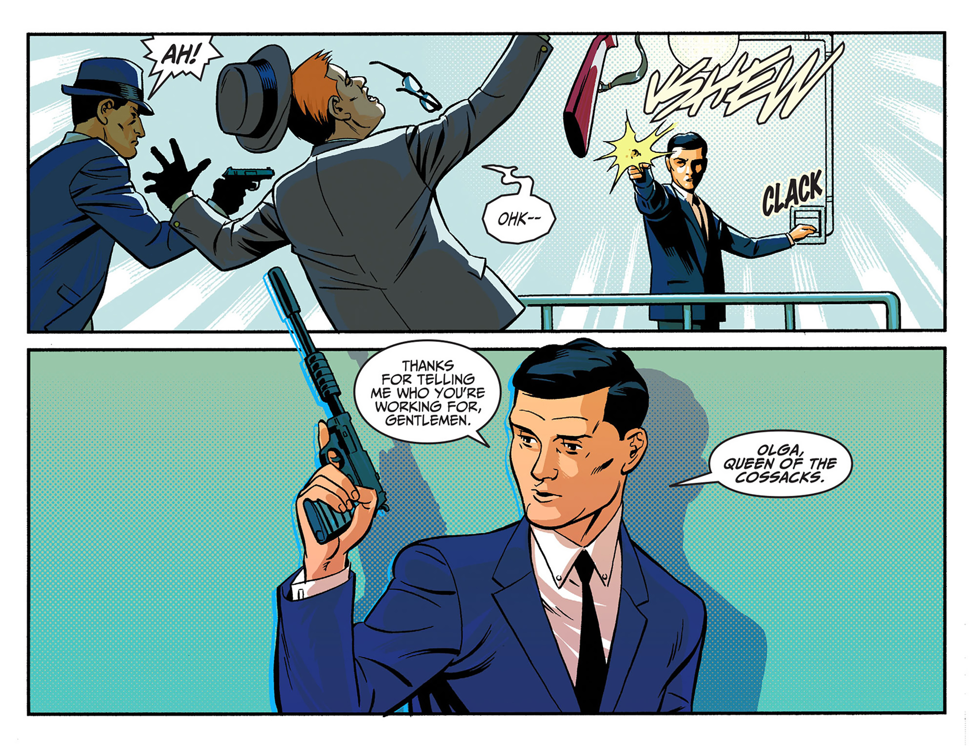 Read online Batman '66 Meets the Man from U.N.C.L.E. comic -  Issue #1 - 5