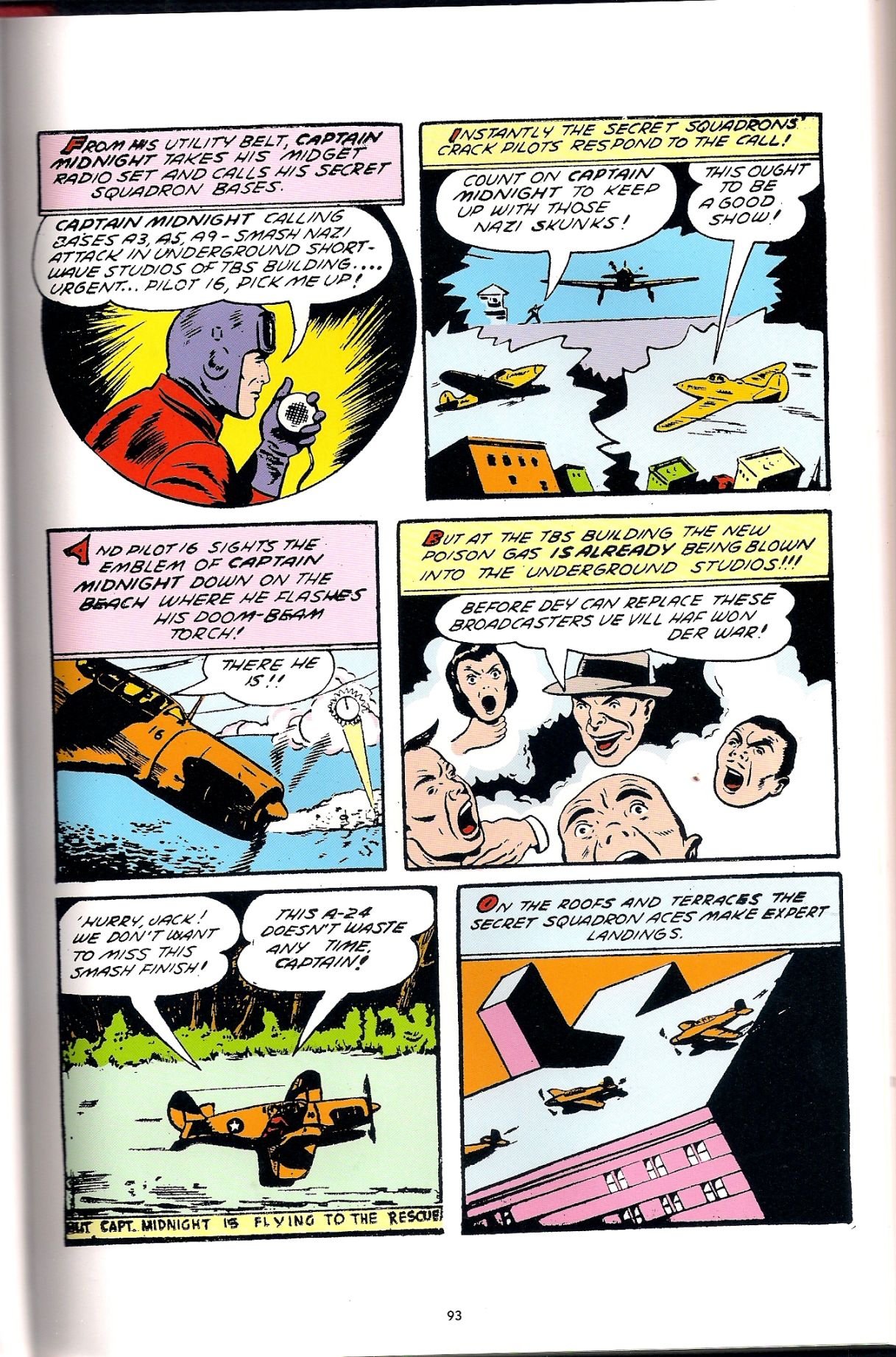 Read online Captain Midnight (1942) comic -  Issue #6 - 25