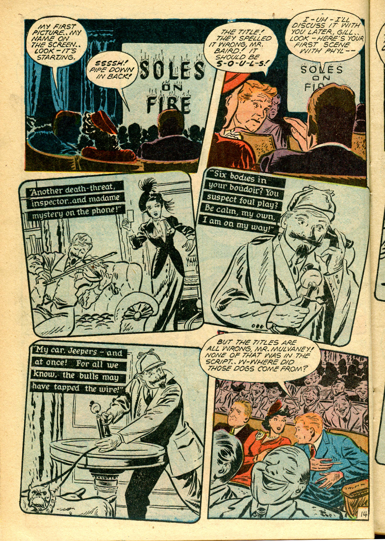 Read online Movie Comics (1946) comic -  Issue #4 - 16