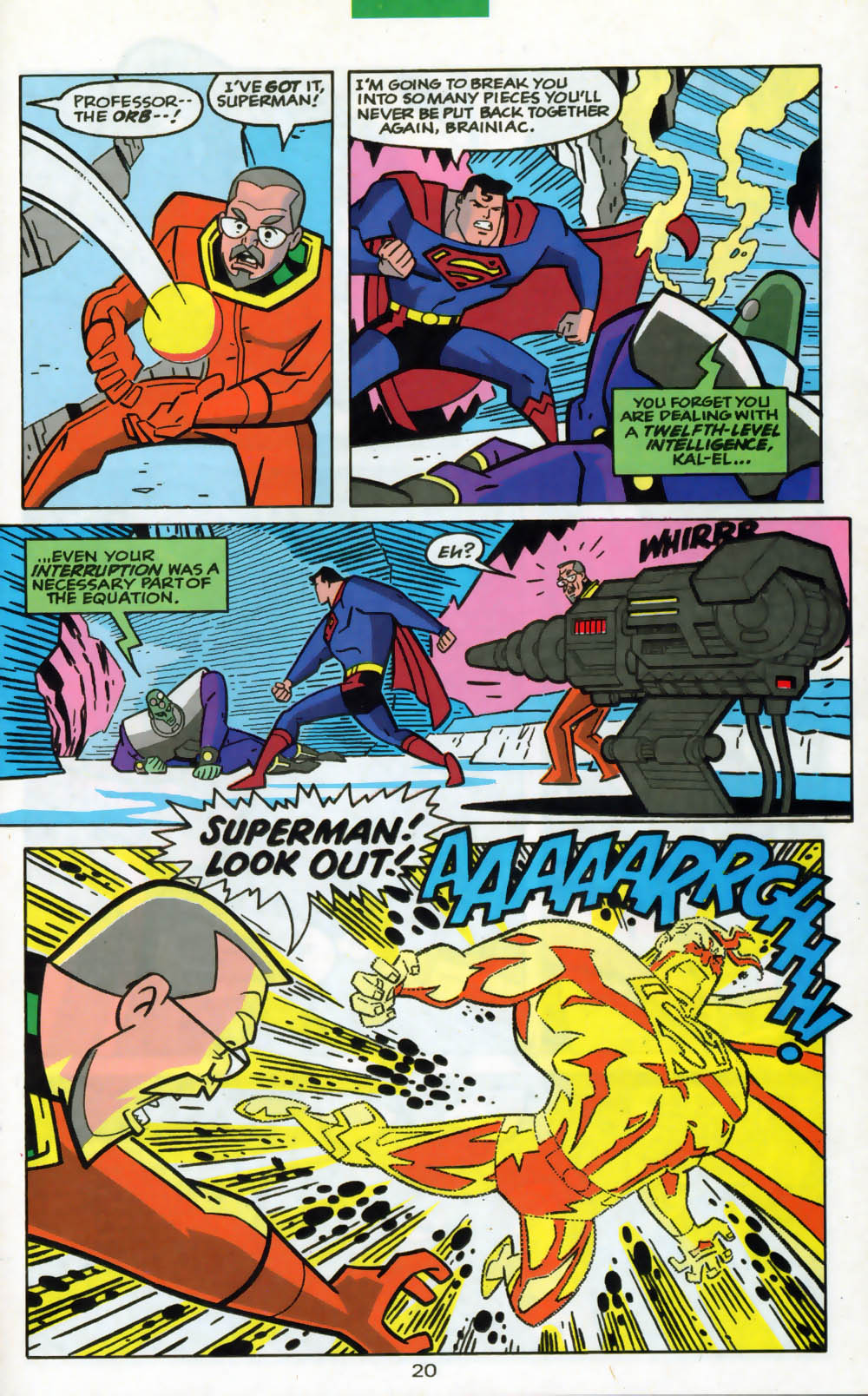 Read online Superman Adventures comic -  Issue #22 - 21