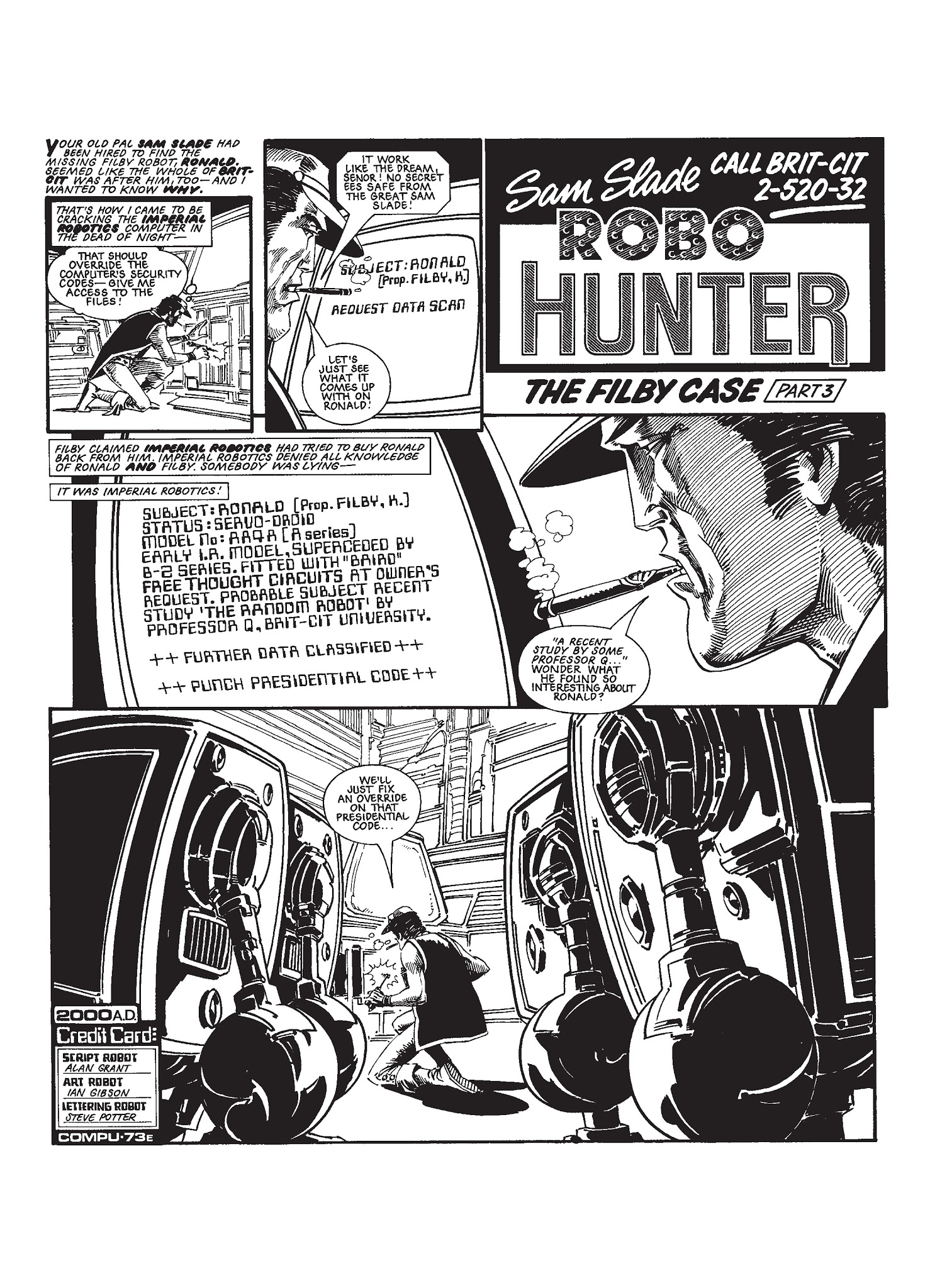 Read online Robo-Hunter: The Droid Files comic -  Issue # TPB 1 - 299