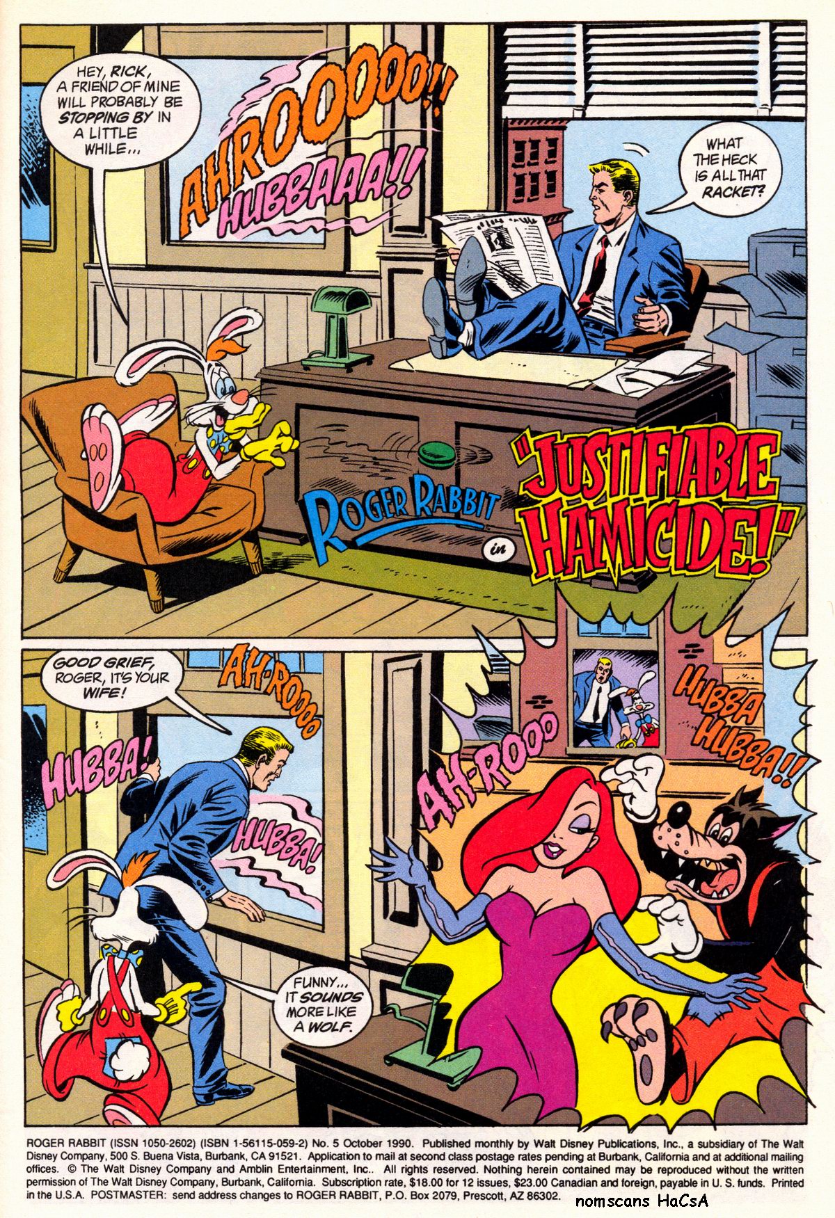 Read online Roger Rabbit comic -  Issue #5 - 3