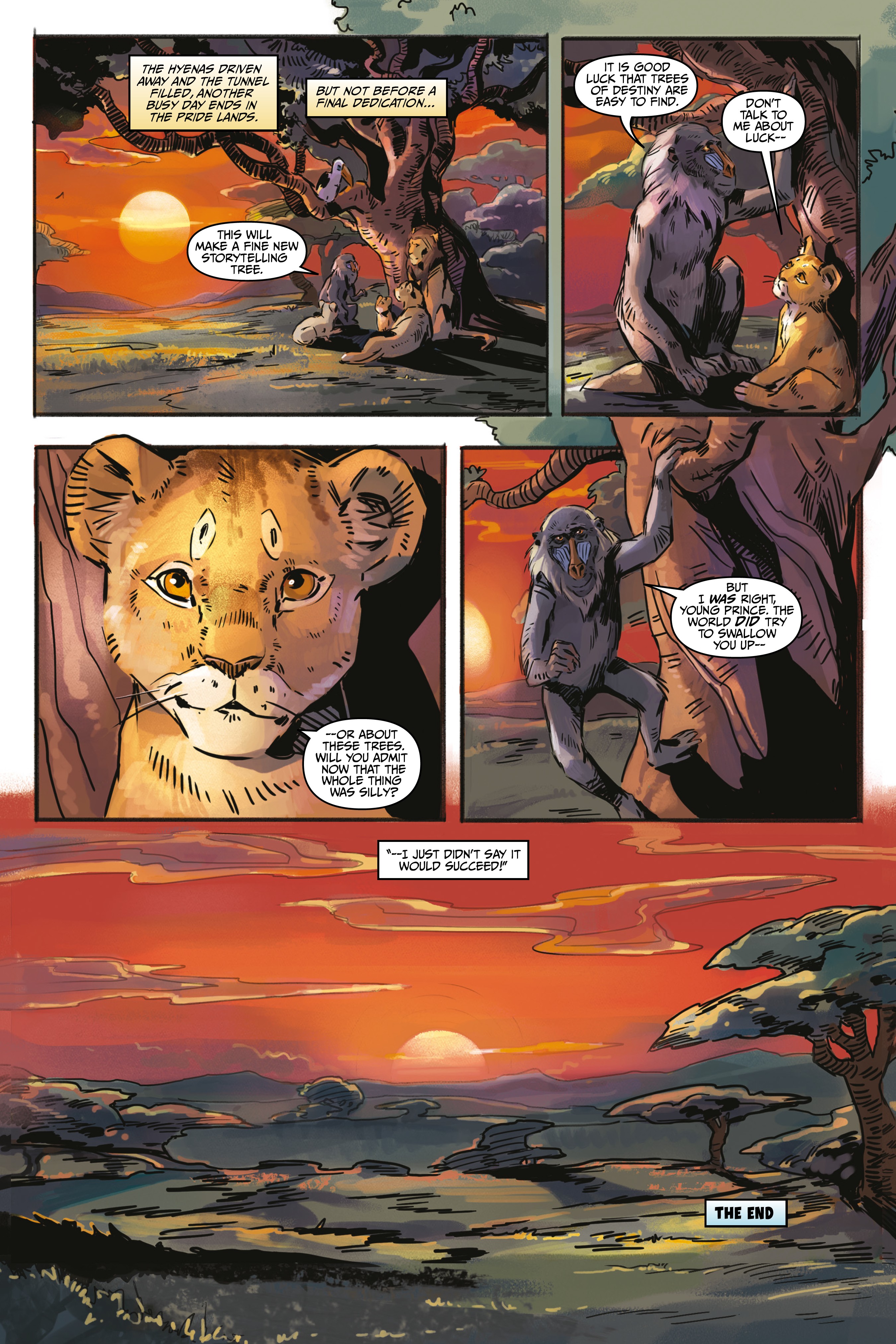 Read online Disney The Lion King: Wild Schemes and Catastrophes comic -  Issue # TPB - 67
