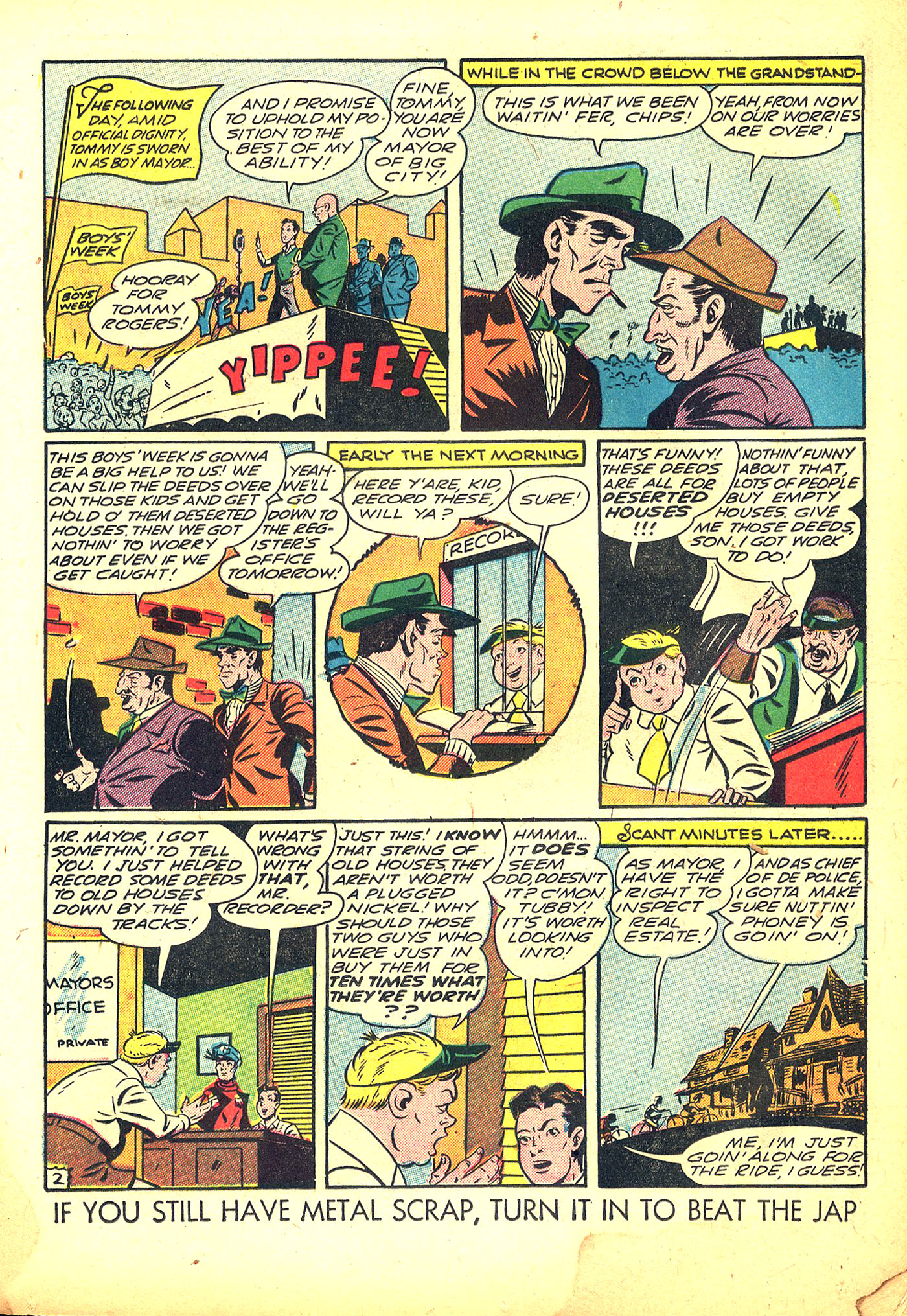 Read online Sensation (Mystery) Comics comic -  Issue #31 - 27