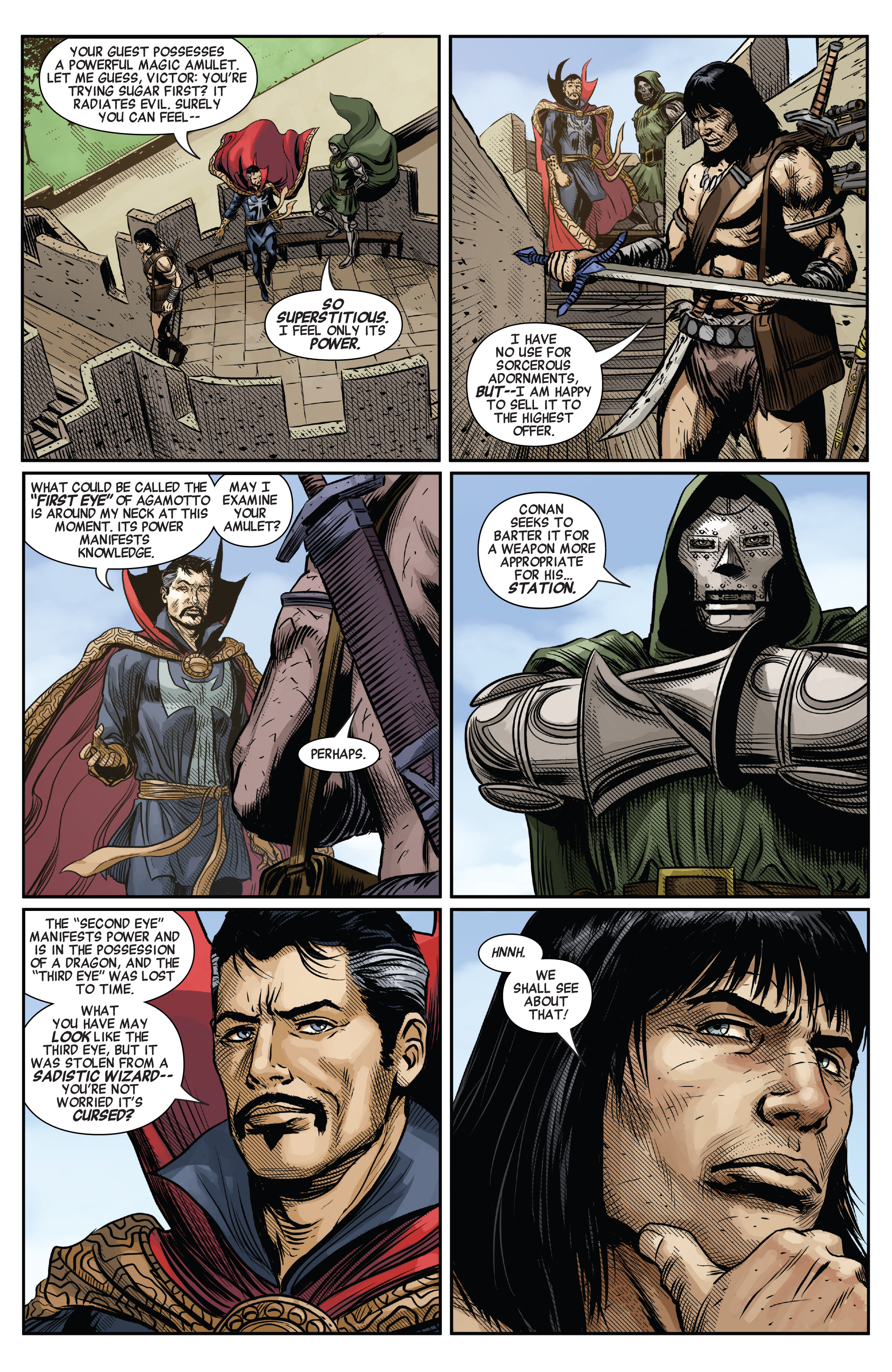 Read online Savage Avengers comic -  Issue #8 - 9