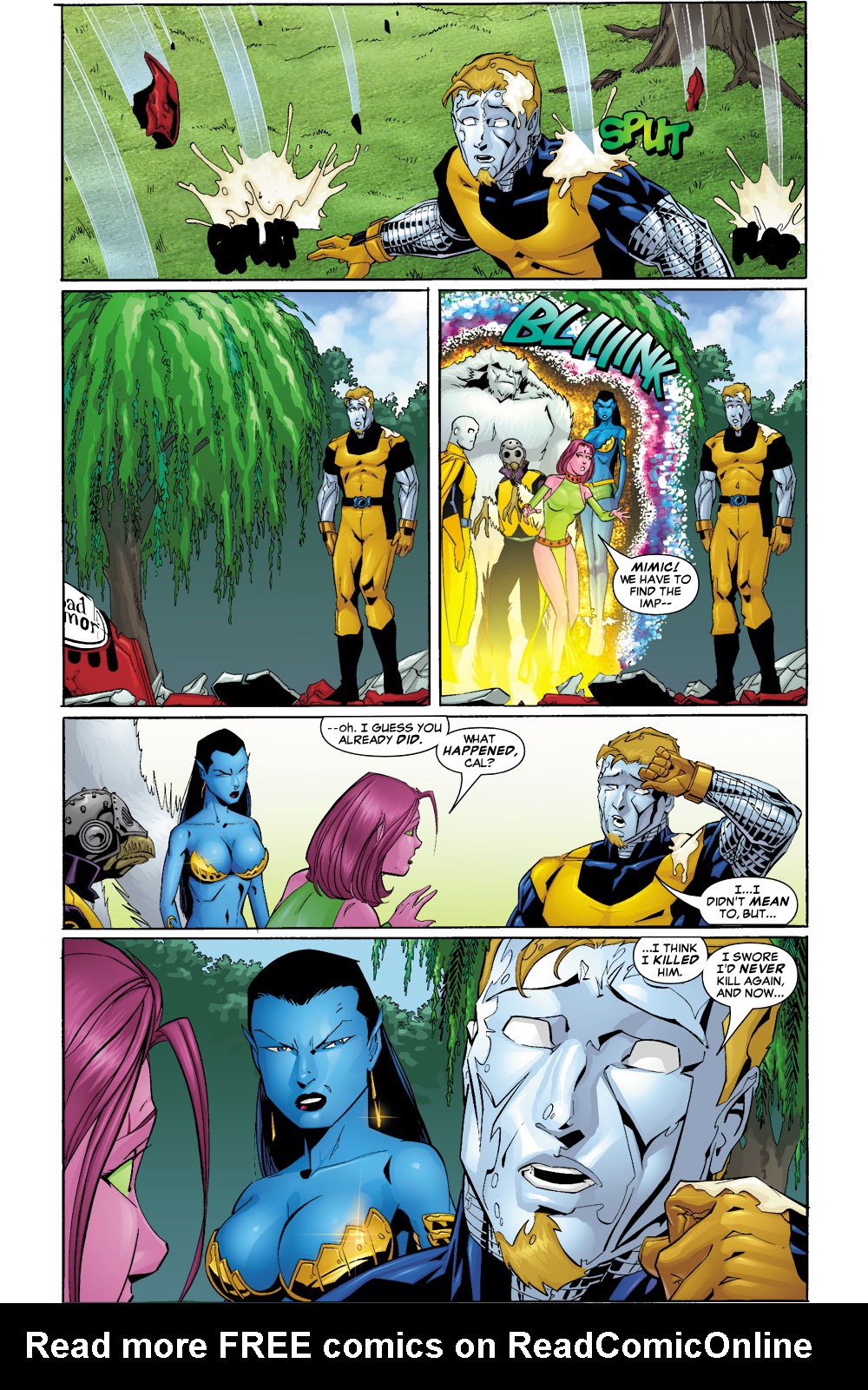 Read online Exiles (2001) comic -  Issue #49 - 14