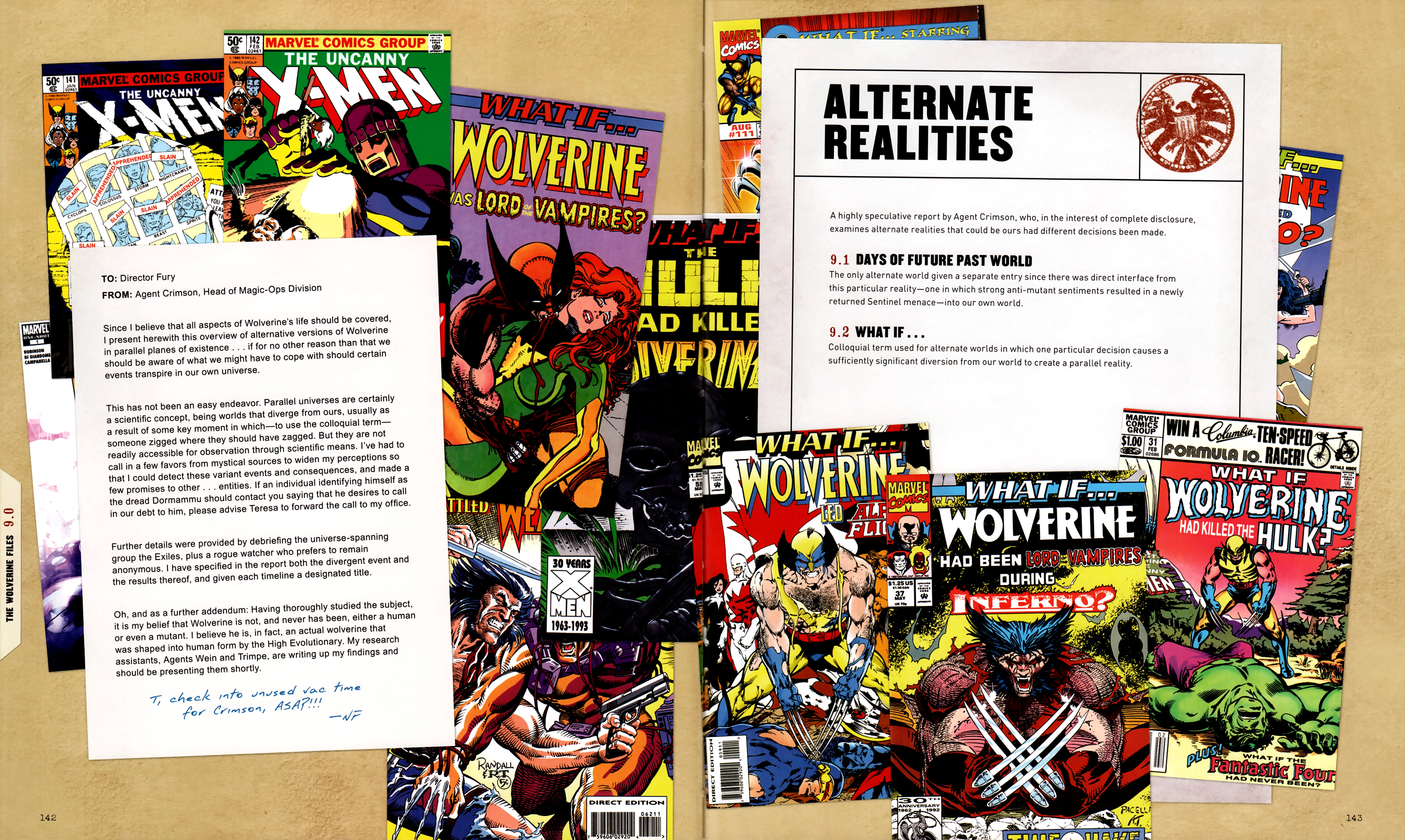 Read online The Wolverine Files comic -  Issue # TPB - 131