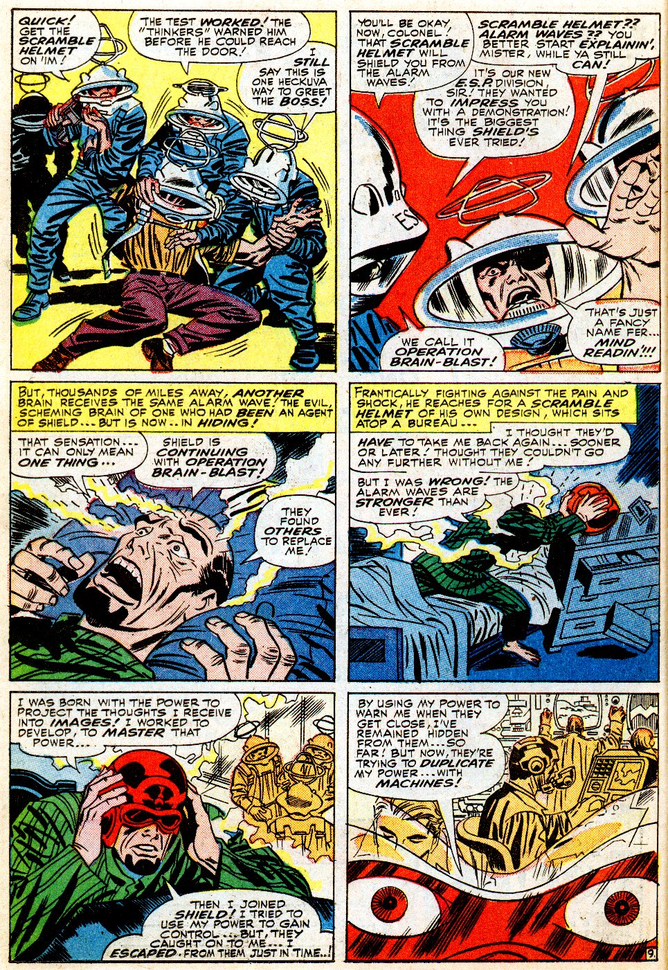 Read online Marvel Masterworks: Nick Fury, Agent of S.H.I.E.L.D. comic -  Issue # TPB 1 (Part 1) - 92
