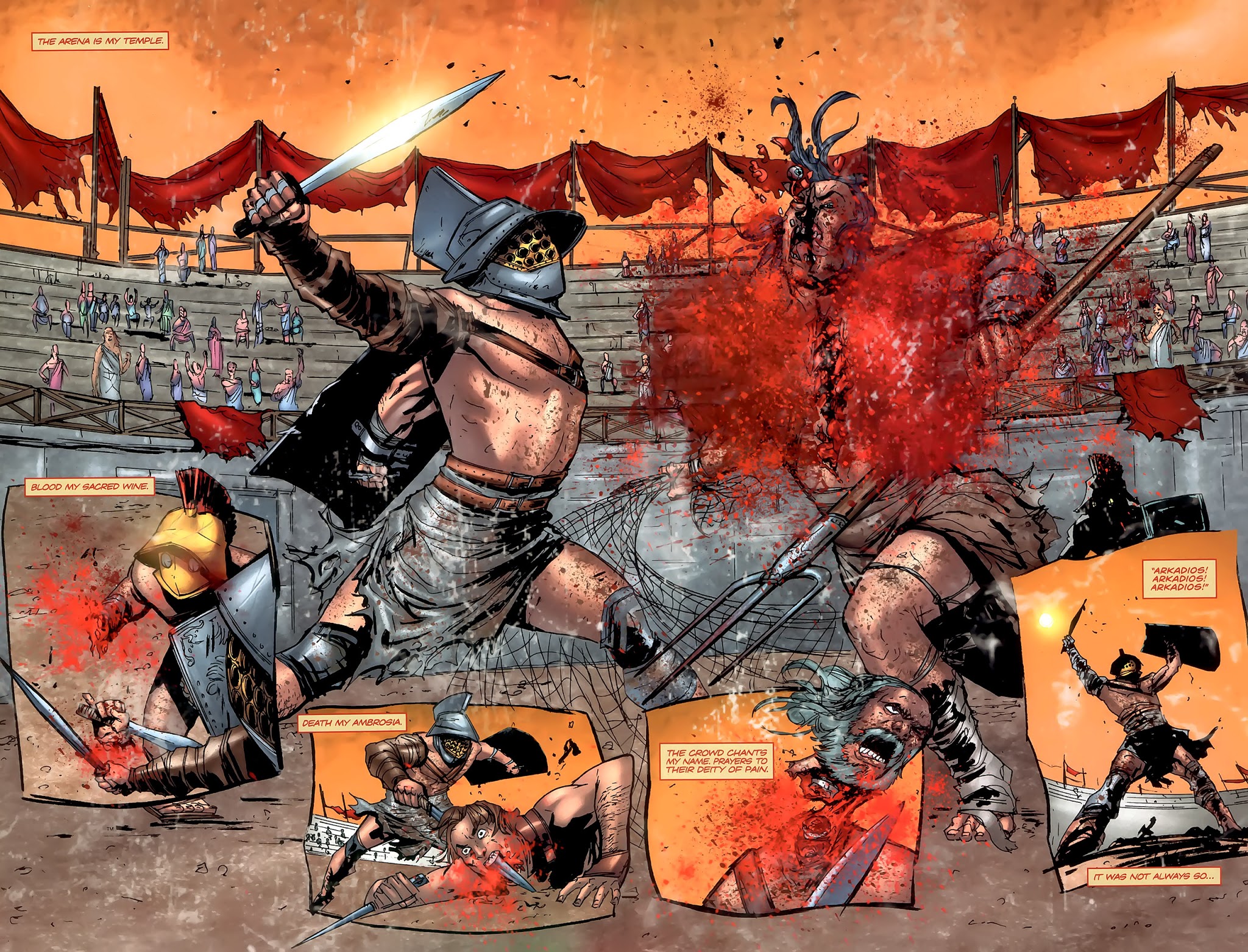Read online Spartacus comic -  Issue #1 - 4