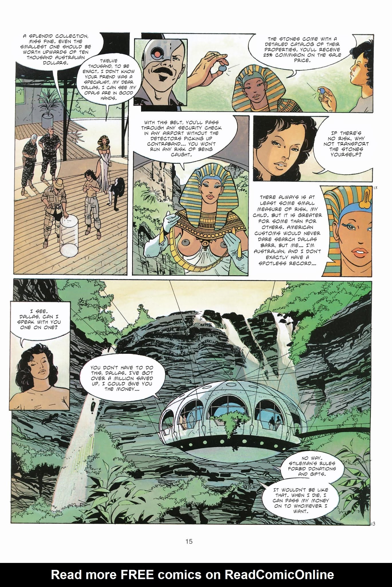 Read online Dallas Barr comic -  Issue #2 - 15
